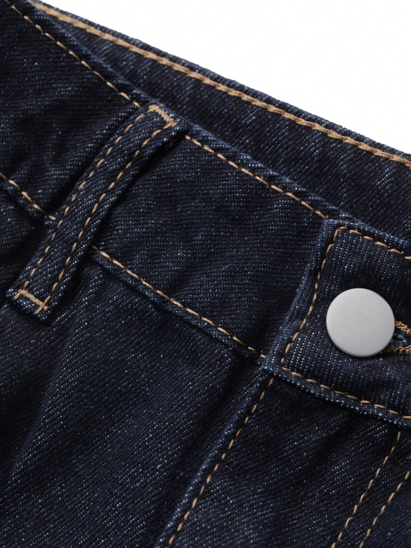 DAZY Jeans droits plissés décontractés amples pour femmes, vêtements de rentrée scolaire — vue 12