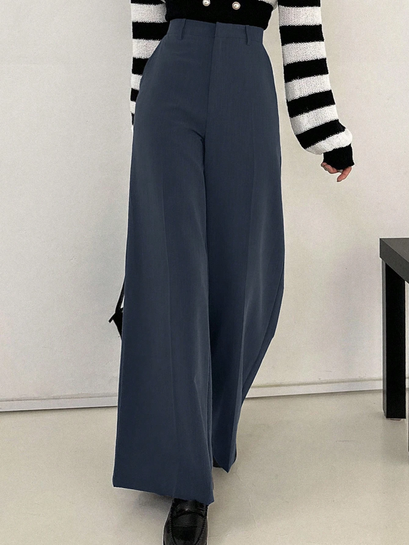 DAZY Pantalon casual d'affaires pour femmes, toutes saisons, pantalon habillé pour — vue 7