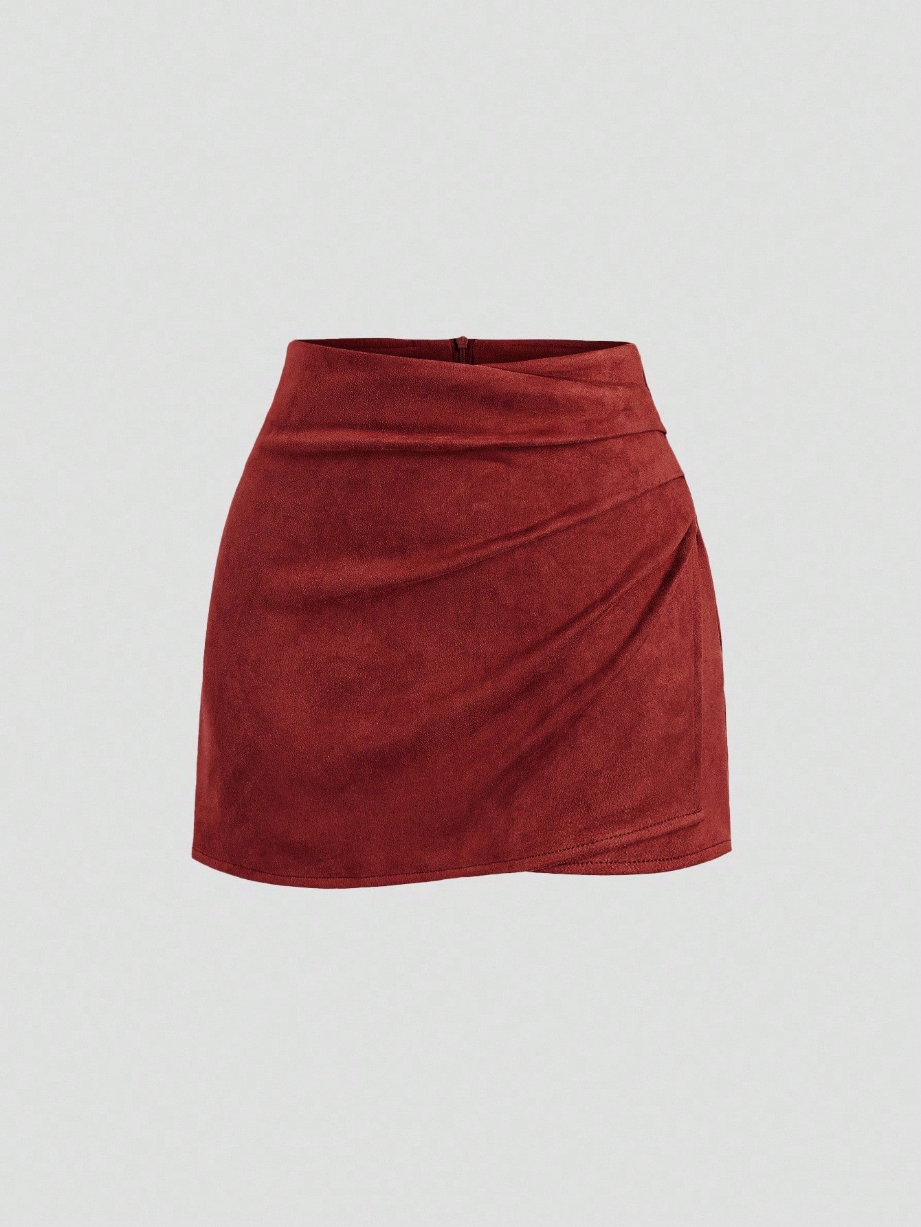 Sweetra Jupe moulante plissée de style vintage italien Maillard, sexy et attrayante pour — vue 5