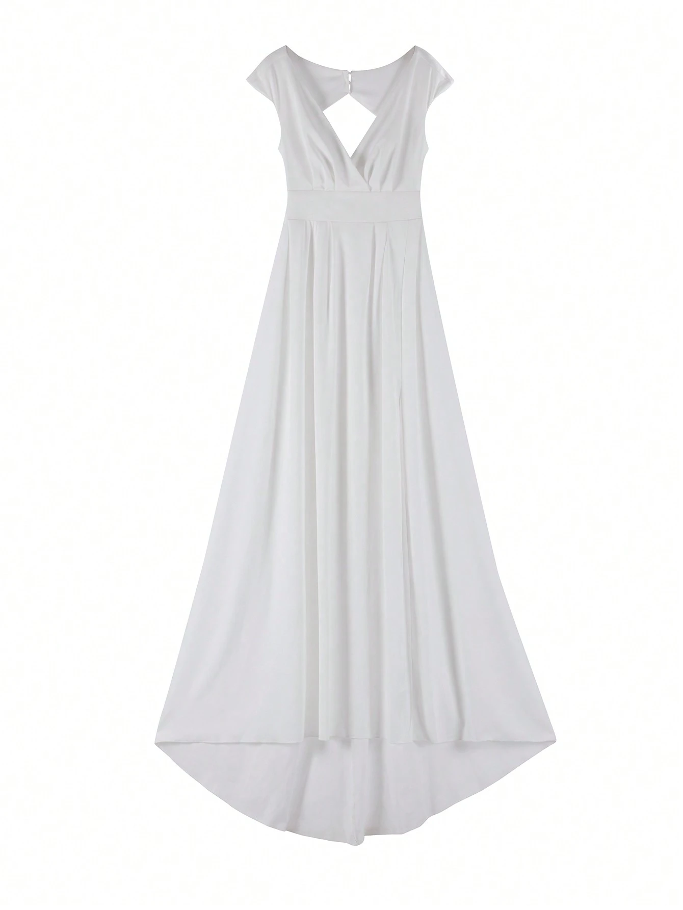 Robe de bal d'été pour femmes à la mode européenne, robe de soirée blanche élégante pour — vue 2