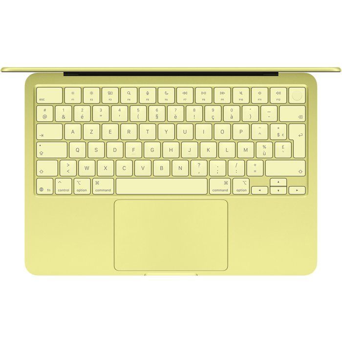 MacBook - APPLE - Neo A18 Pro - 13" - RAM 8 Go - Stockage 256 Go - Jaune agrume + — vue 6