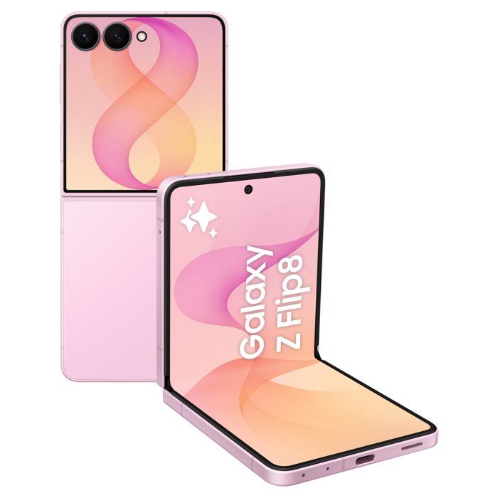 SAMSUNG Galaxy Z Flip8 AI Smartphone pliable 256 Go Rose - version française