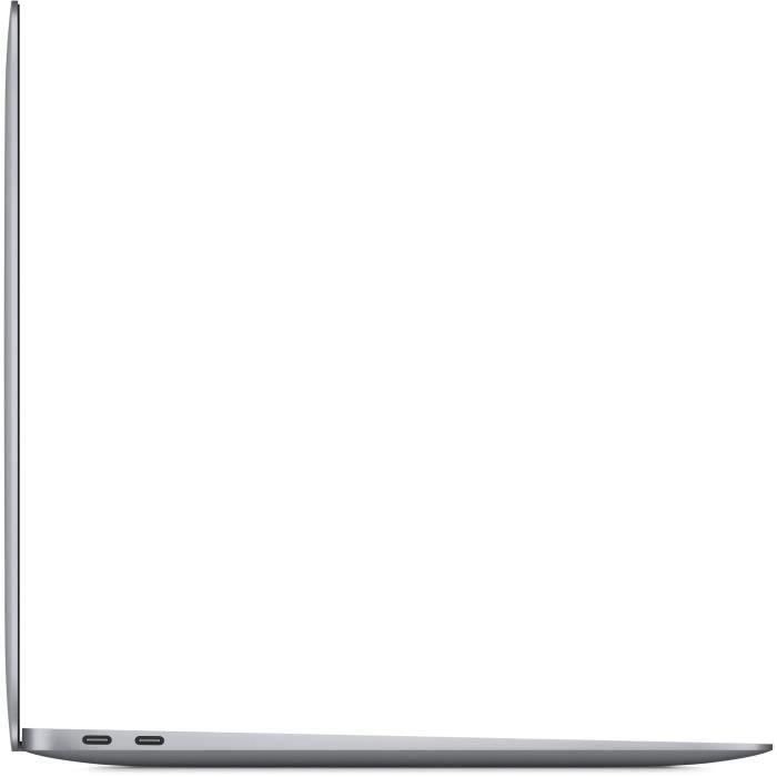 Apple - 13,3" MacBook Air - Puce Apple M1 - RAM 8Go - Stockage 256Go - Gris Sidéral - — vue 4