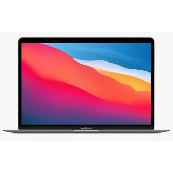 Apple - 13,3" MacBook Air - Puce Apple M1 - RAM 8Go - Stockage 256Go - Gris Sidéral - — vue 6