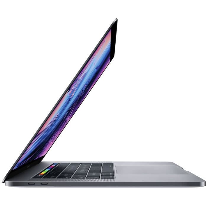 MacBook Pro 15,4" Retina avec Touch Bar - Intel Core i7 - RAM 16Go - 512Go - Reconditionné — vue 3