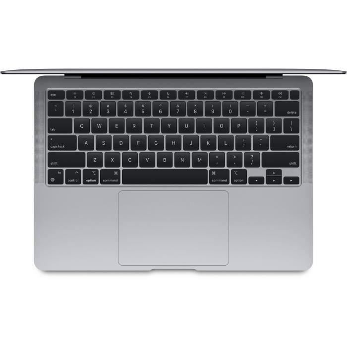 Apple - 13,3" MacBook Air - Puce Apple M1 - RAM 8Go - Stockage 256Go - Gris Sidéral - — vue 2
