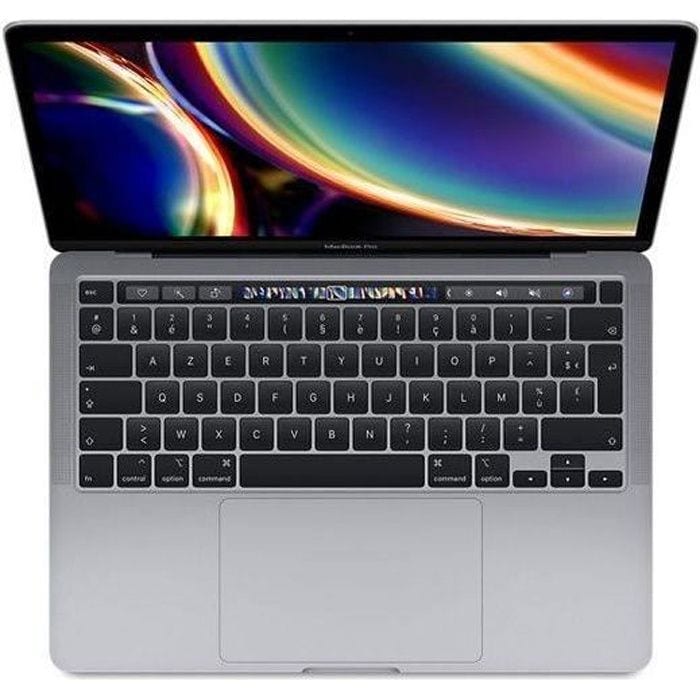 MacBook Pro Touch Bar 13" i5 2 Ghz 16 Go RAM 512 Go SSD Gris Sidéral - Reconditionné -