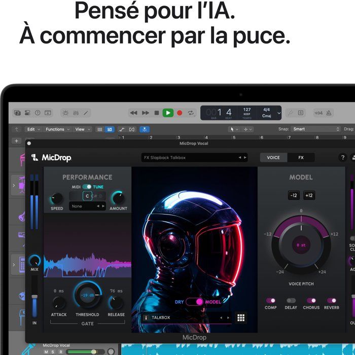 Apple - 14,2" MacBook Pro M5 Pro - RAM 24Go - Stockage 1To - CPU 15 cœurs - GPU 16 cœurs — vue 4