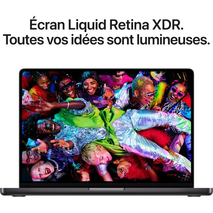 Apple - 14,2" MacBook Pro M5 Pro - RAM 24Go - Stockage 1To - CPU 15 cœurs - GPU 16 cœurs — vue 6