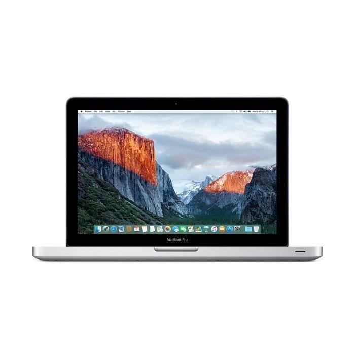 APPLE MacBook Pro 13" 2012 i5 - 2,5 Ghz - 4 Go RAM - 256 Go SSD - Gris - Reconditionné - — vue 9