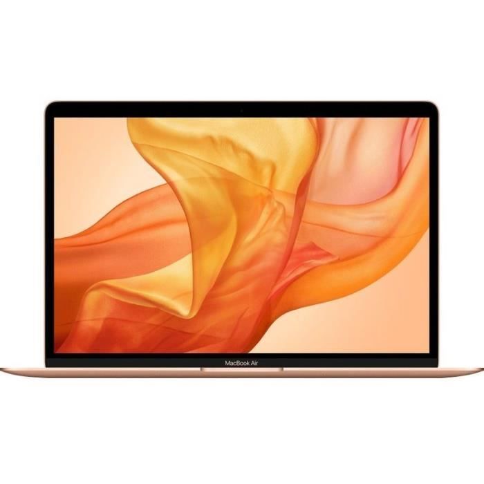 APPLE MacBook Air 13" 2020 i3 - 1,1 Ghz - 8 Go RAM - 256 Go SSD - Or - Reconditionné - — vue 11