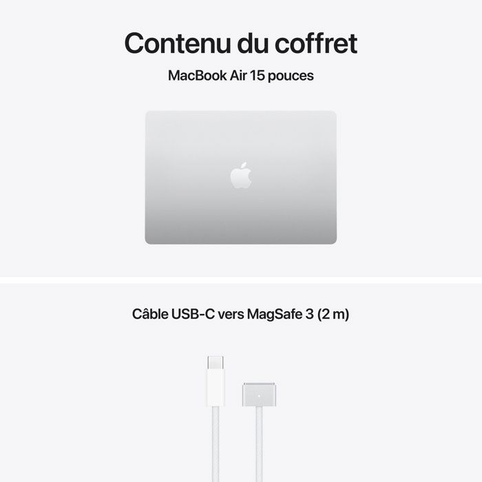 Apple - 15,3" MacBook Air M5 - RAM 16Go - Stockage 512Go - CPU 10 cœurs - GPU 10 cœurs - — vue 9