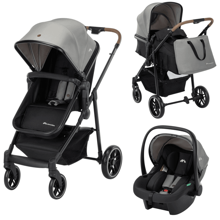 BEBECONFORT HAZE Poussette 3 en 1, Assise transformable en nacelle + siège auto i-Size + — vue 10
