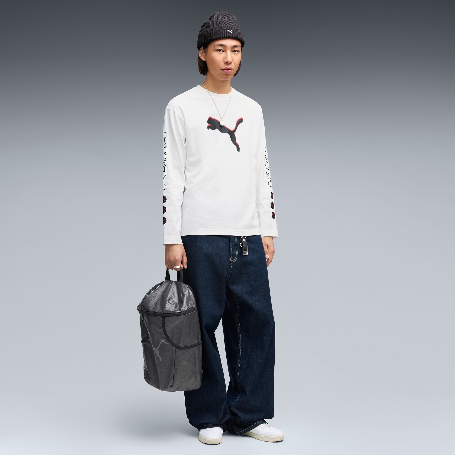 T-shirt décontracté à manches longues PUMA Sport Street Homme — vue 3