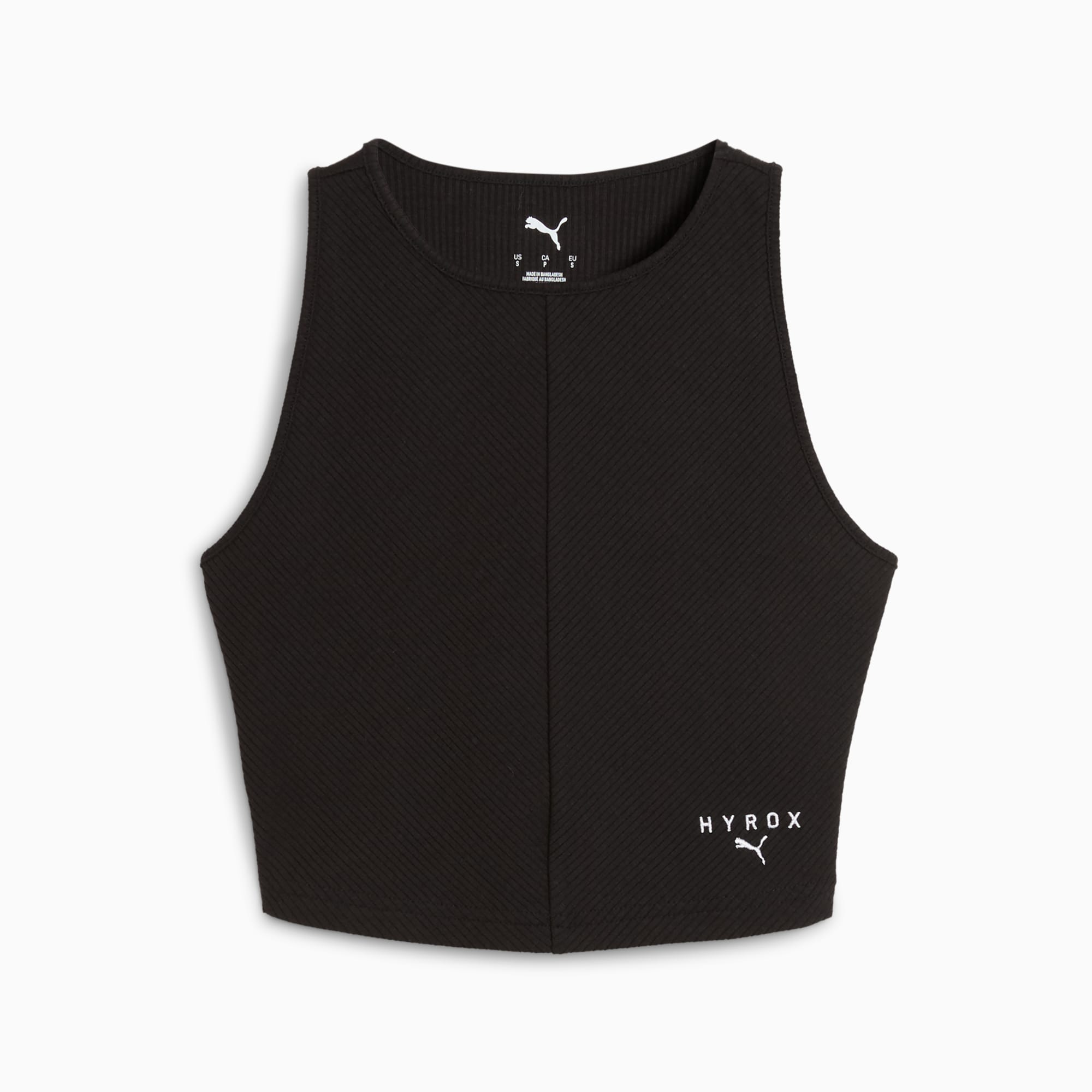 Débardeur côtelé court PUMA x HYROX pour femmes — vue 4