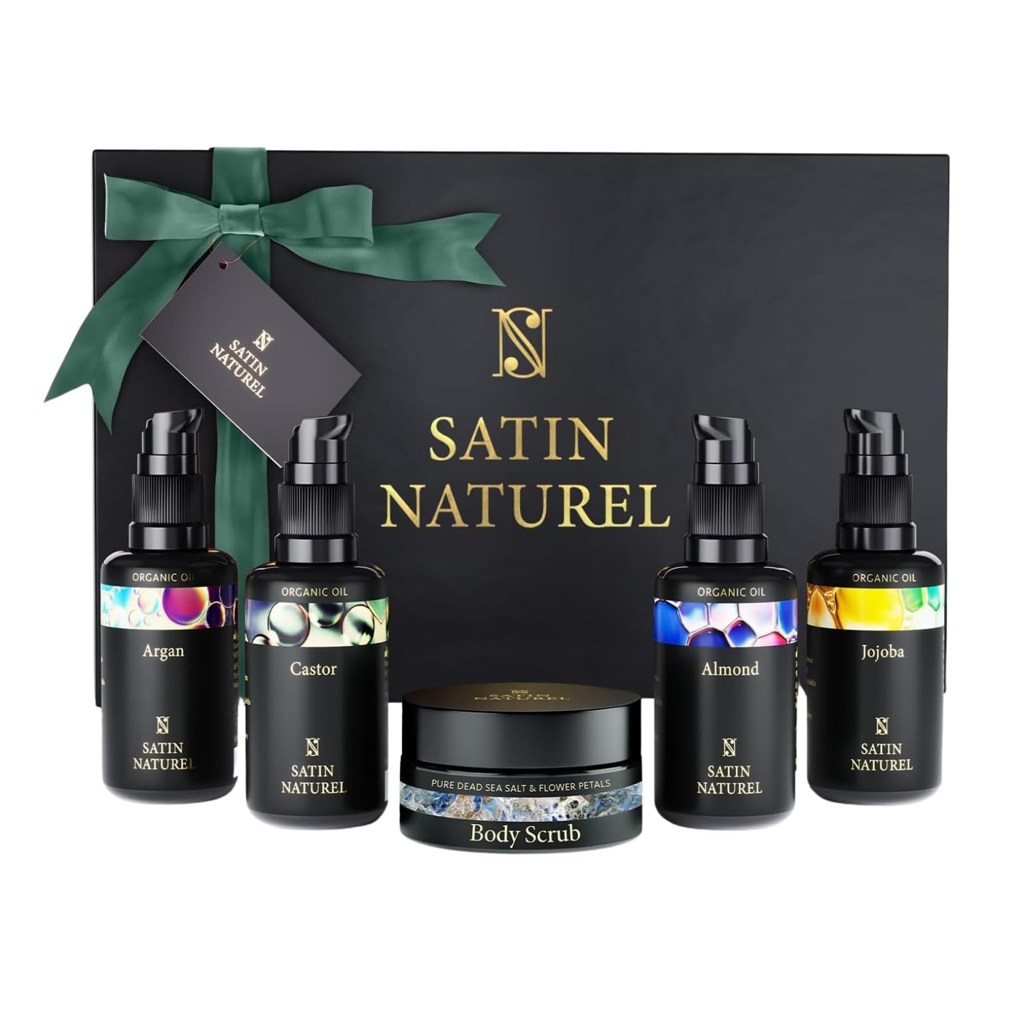 Satin Naturel Coffret Cadeau Luxueux 5x30 ml