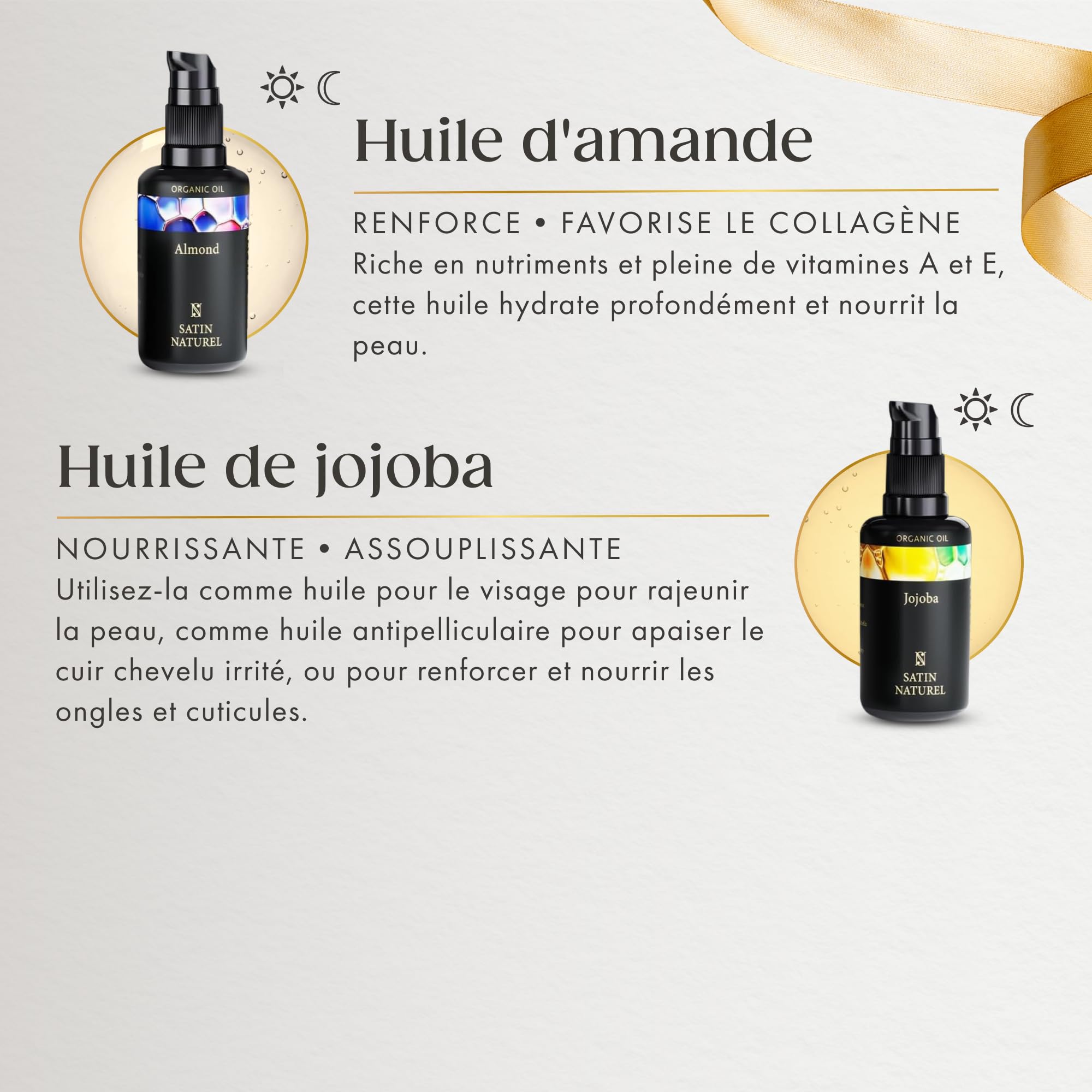 Satin Naturel Coffret Cadeau Luxueux 5x30 ml — vue 2