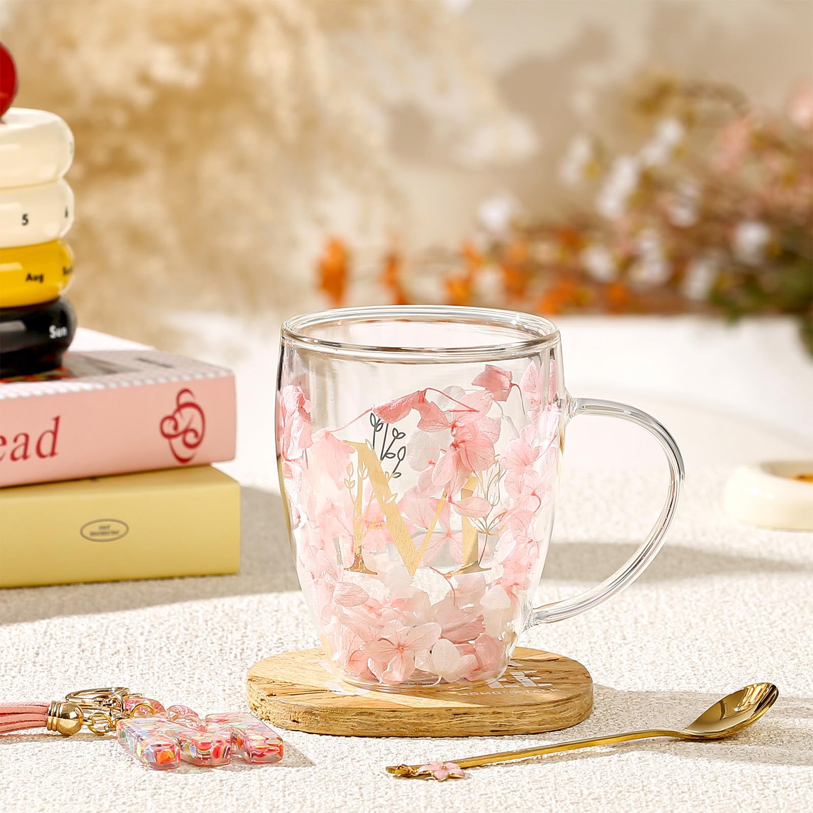 Cadeau Femme Tasse Double Paroi Personnalisable Cadeaux Anniversaire Femme Tasse A Cafe — vue 5
