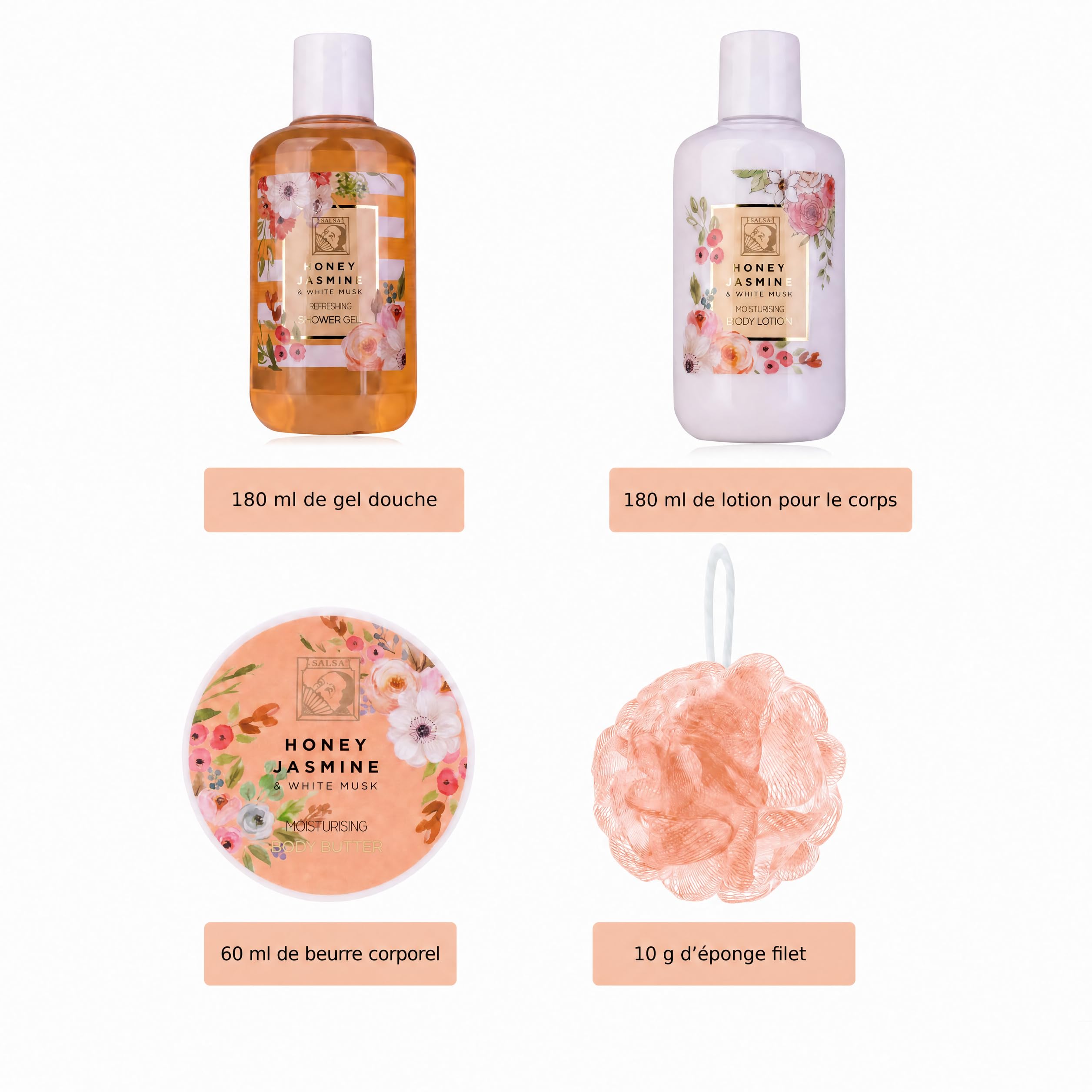 Accentra set de bain HONEY JASMINE & White Musk boîte cadeau — vue 3