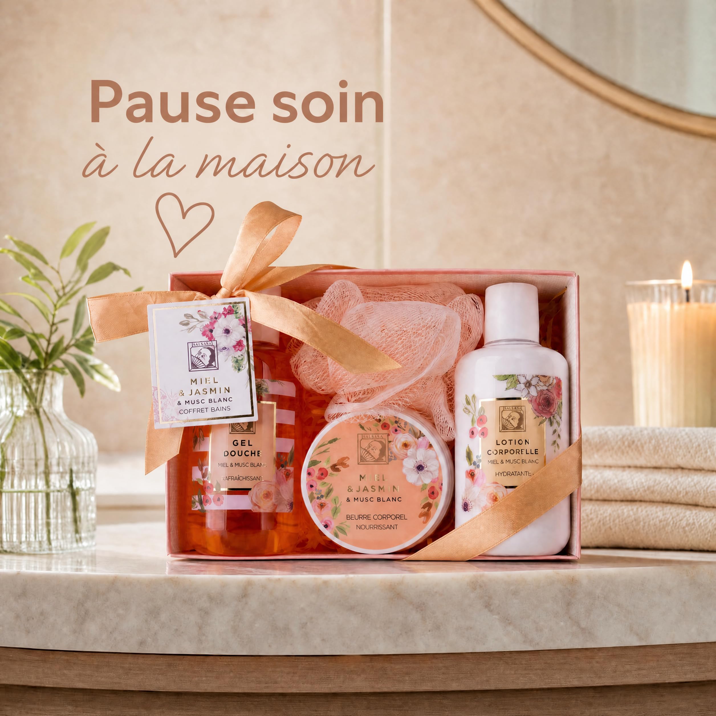 Accentra set de bain HONEY JASMINE & White Musk boîte cadeau — vue 5