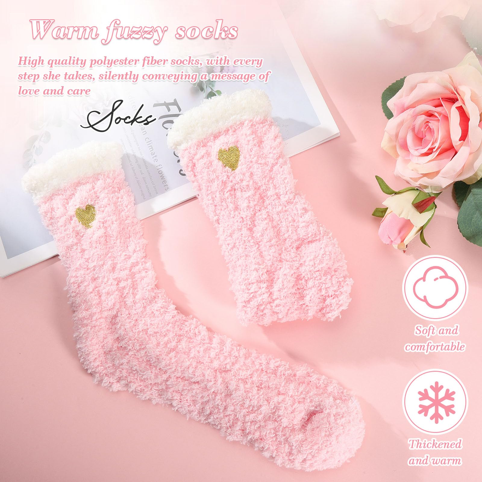 Coffret Cadeau Femme, Cadeau Femme Anniversaire Original Rose — vue 6