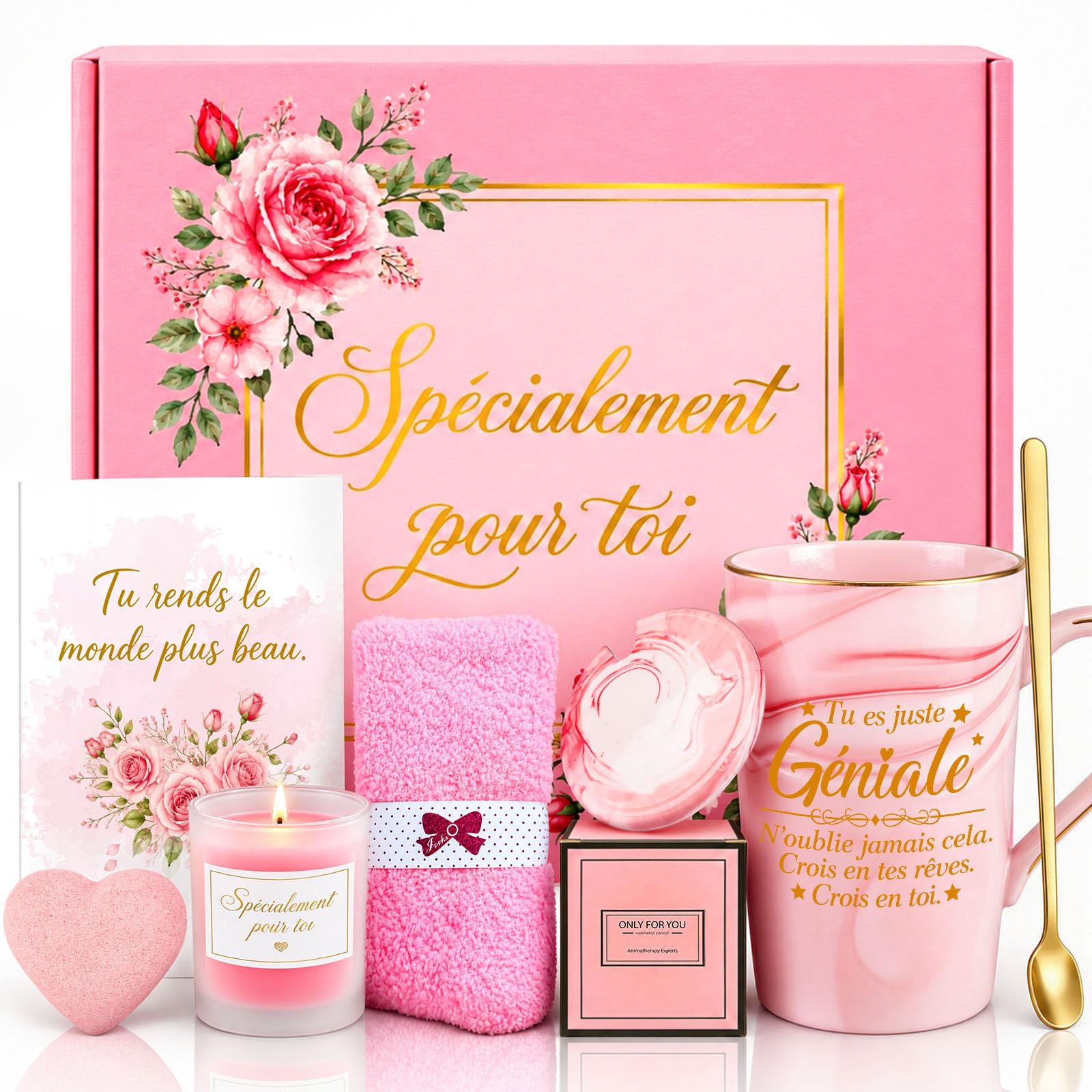 TUZELIYA Coffret Noël Femme, Cadeau Anniversaire Femme, Cadeau pour Elle