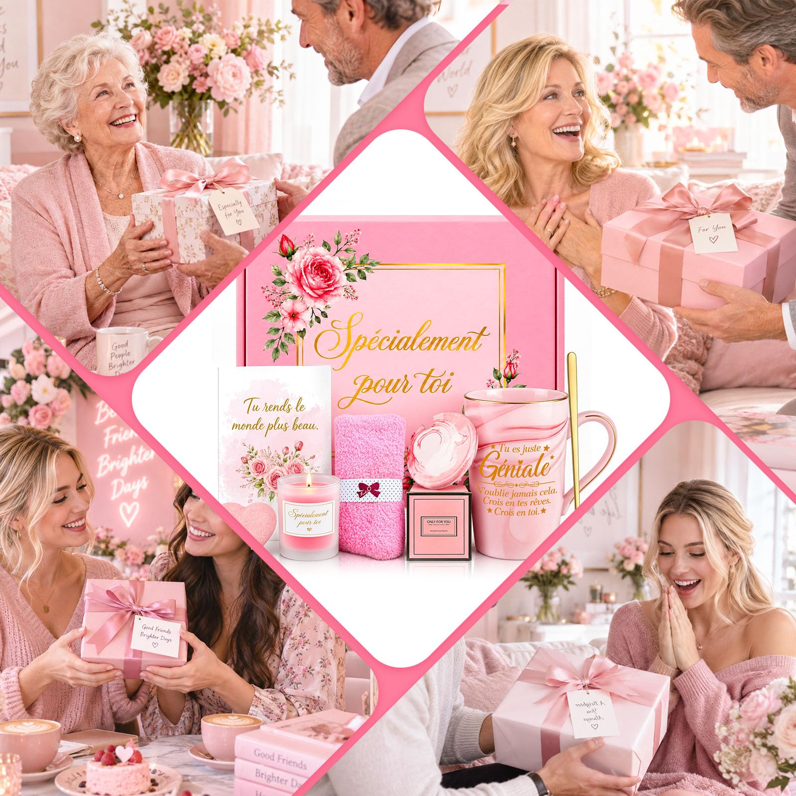 TUZELIYA Coffret Noël Femme, Cadeau Anniversaire Femme, Cadeau pour Elle — vue 3