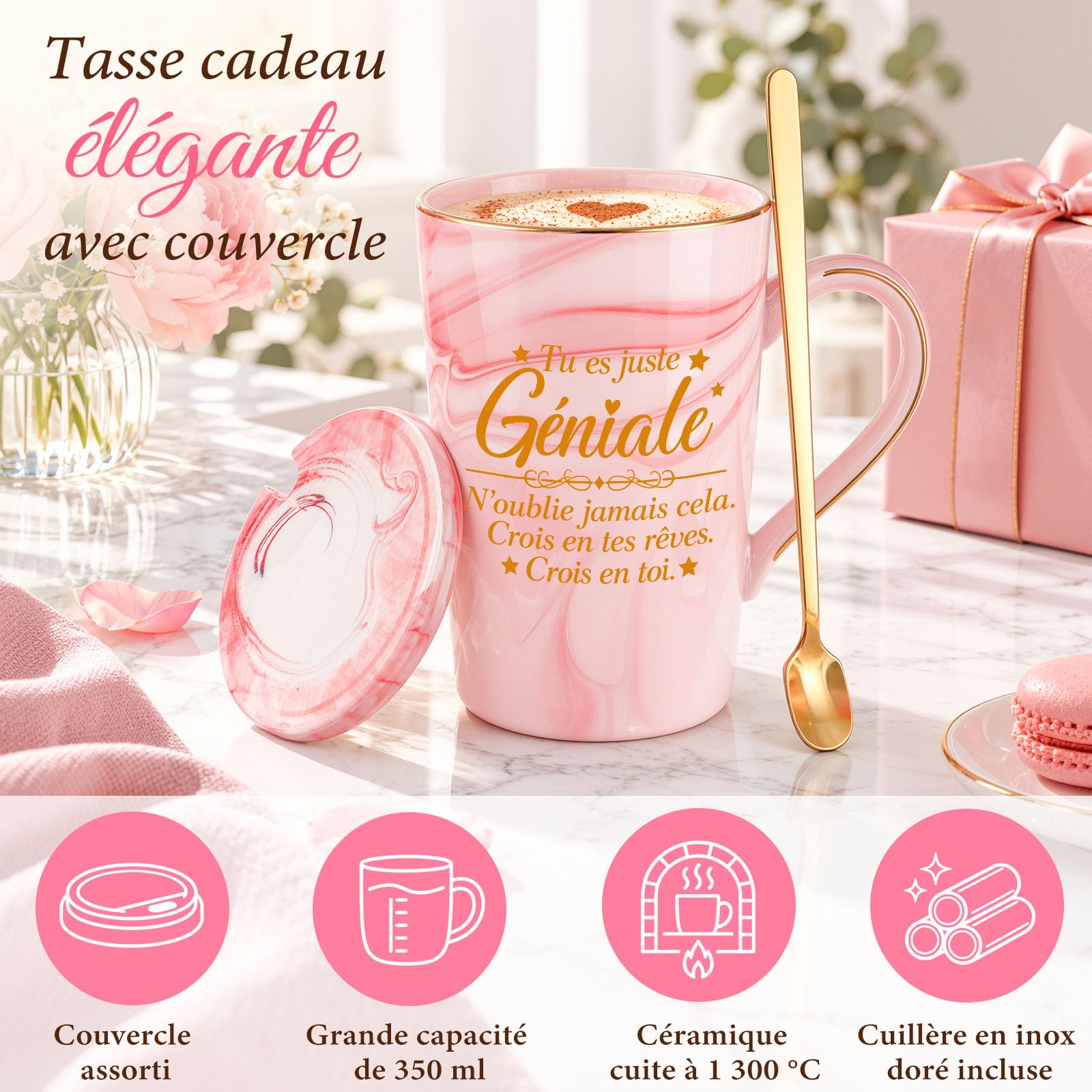TUZELIYA Coffret Noël Femme, Cadeau Anniversaire Femme, Cadeau pour Elle — vue 5