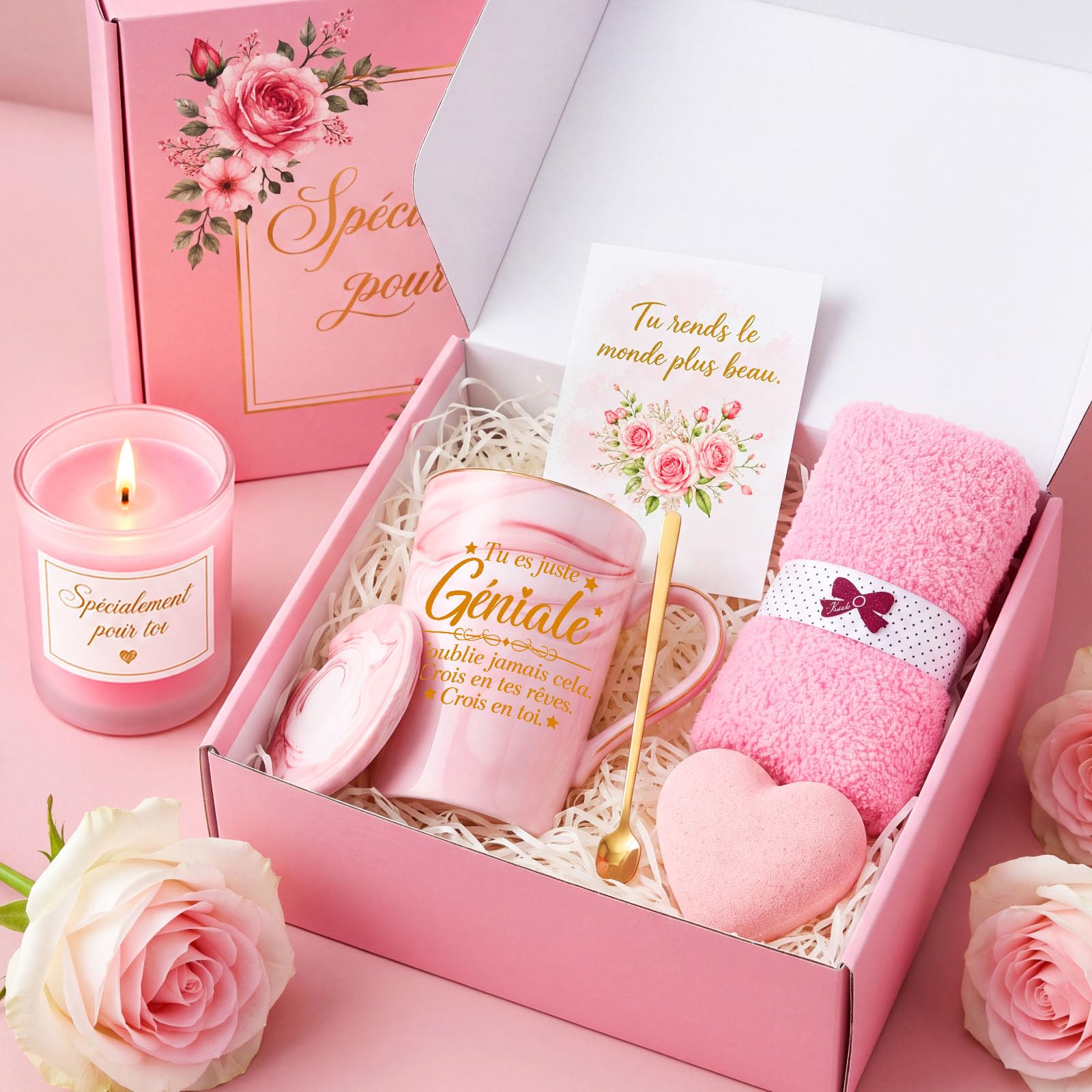 TUZELIYA Coffret Noël Femme, Cadeau Anniversaire Femme, Cadeau pour Elle — vue 4