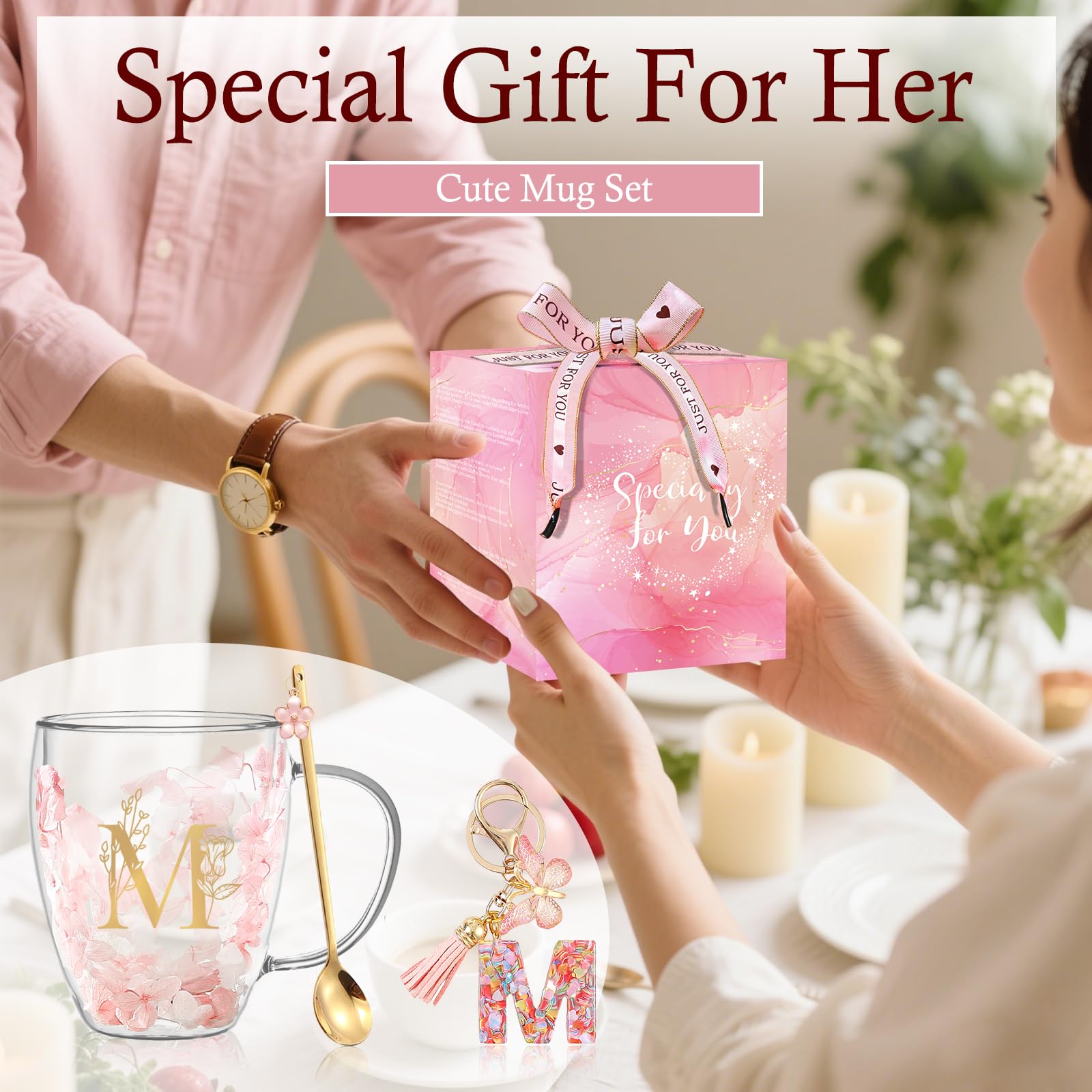 Cadeau Femme Tasse Double Paroi Personnalisable Cadeaux Anniversaire Femme Tasse A Cafe — vue 7