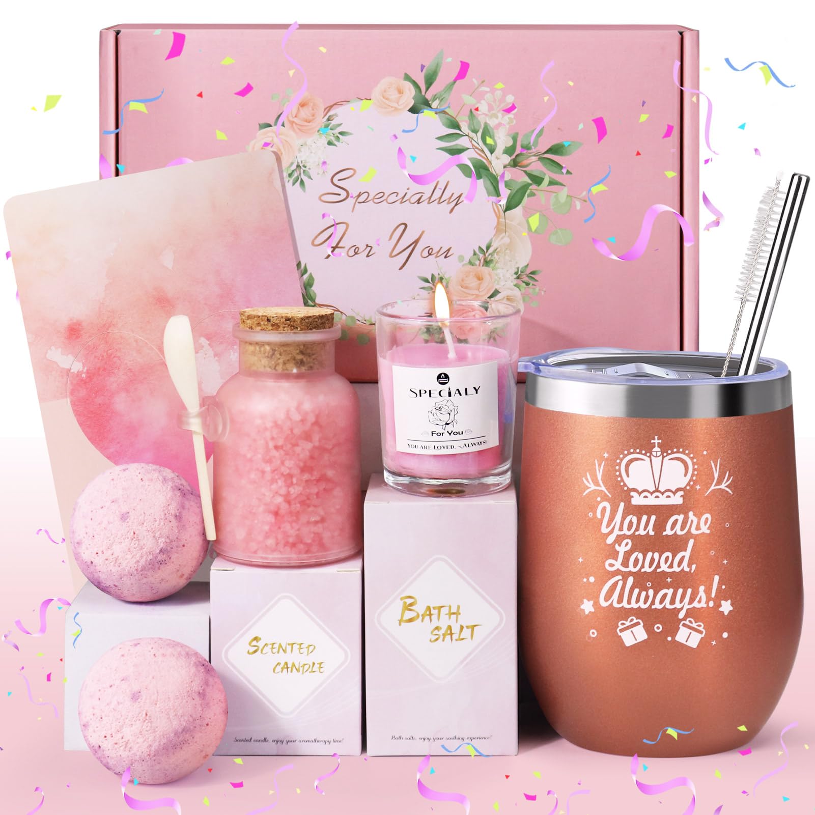 RYLIFEOGI Coffret Cadeau Femme, Cadeaux D'anniversaire pour Elle