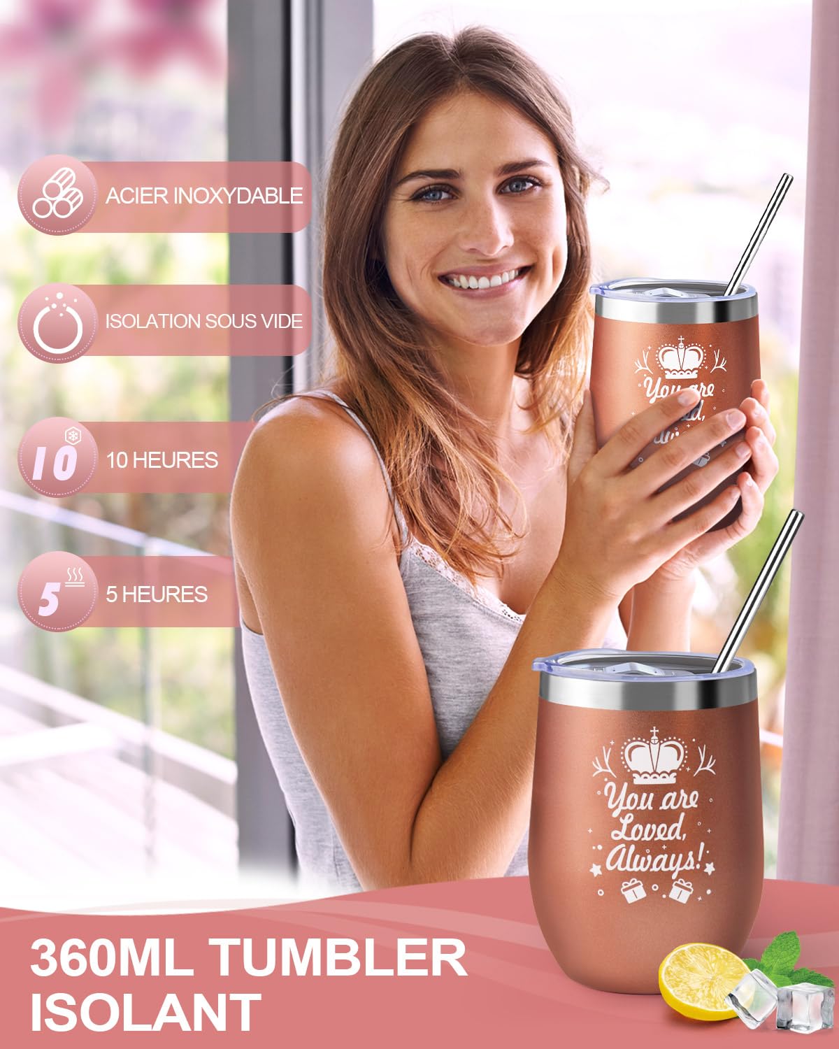 RYLIFEOGI Coffret Cadeau Femme, Cadeaux D'anniversaire pour Elle — vue 4