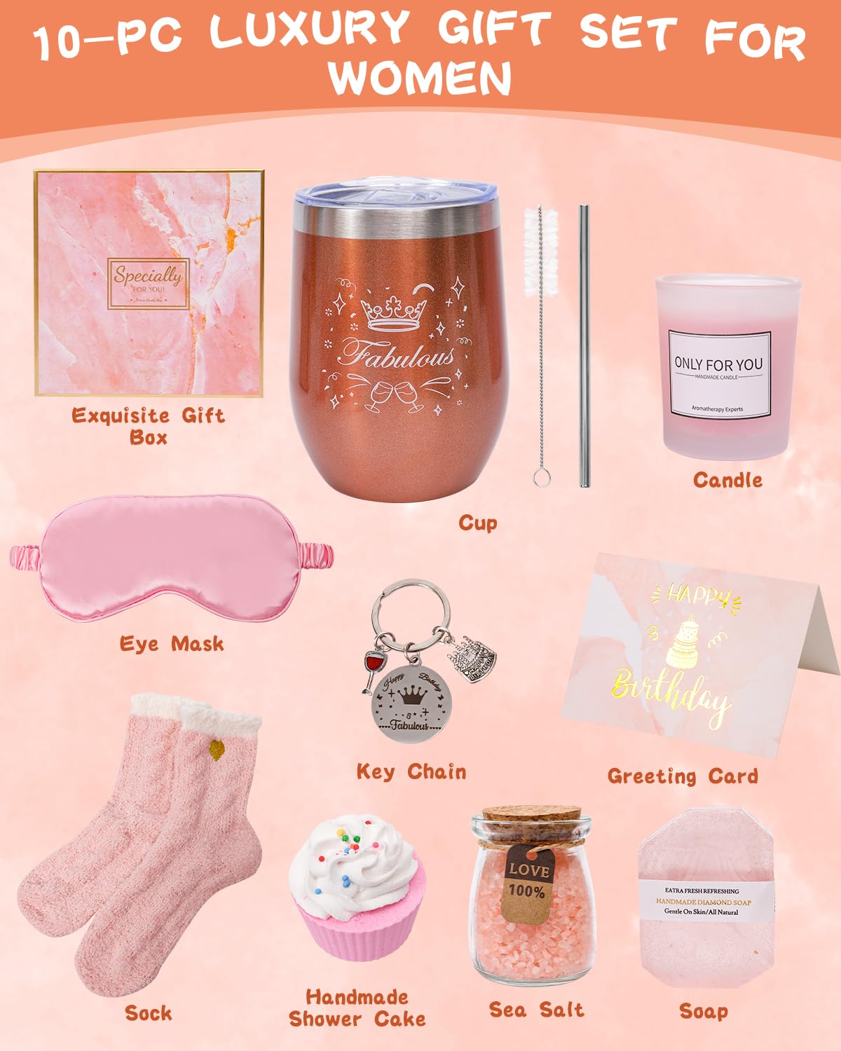 Cadeau Femme Anniversaire, Coffret Cadeau Femme Original, Cadeau — vue 3
