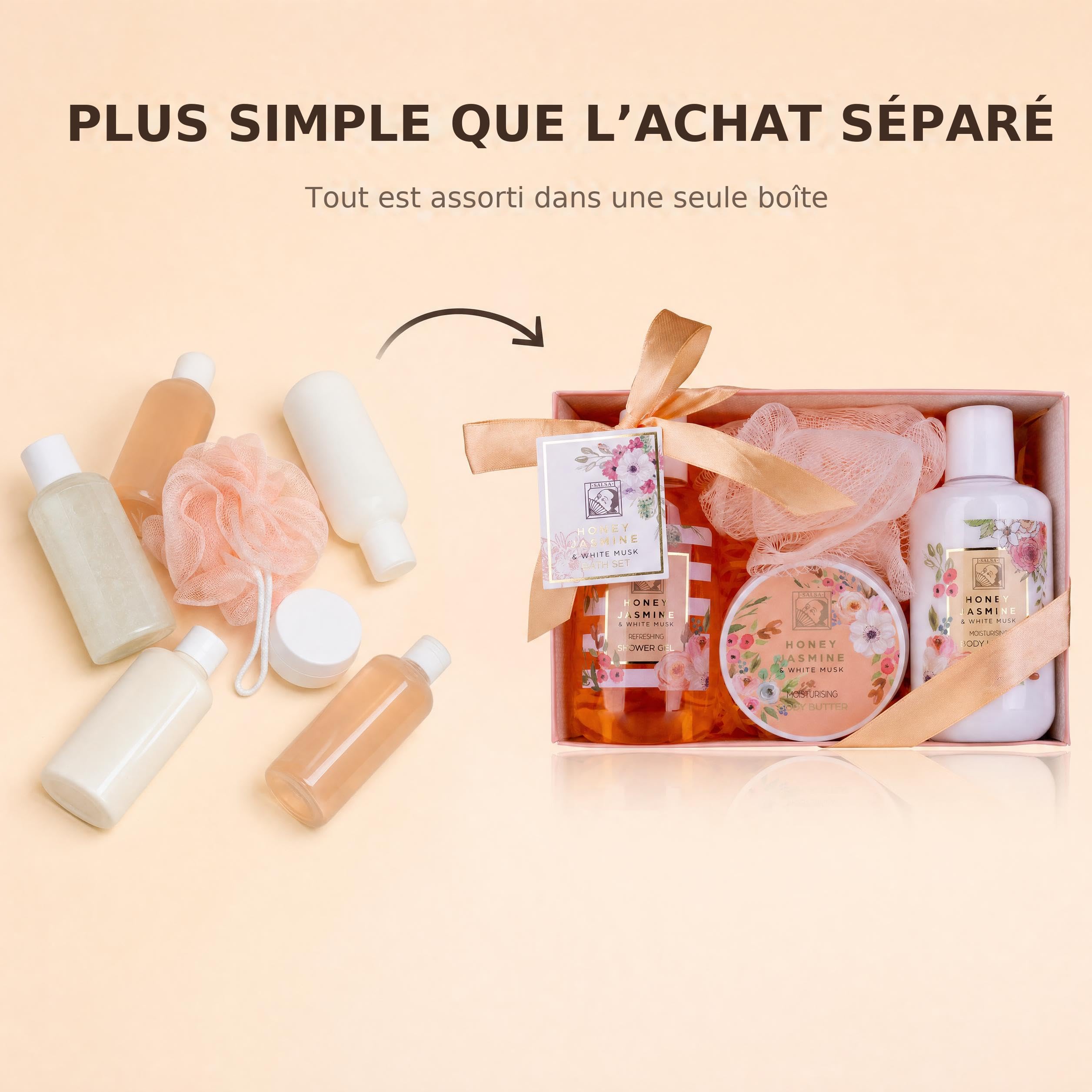 Accentra set de bain HONEY JASMINE & White Musk boîte cadeau — vue 7