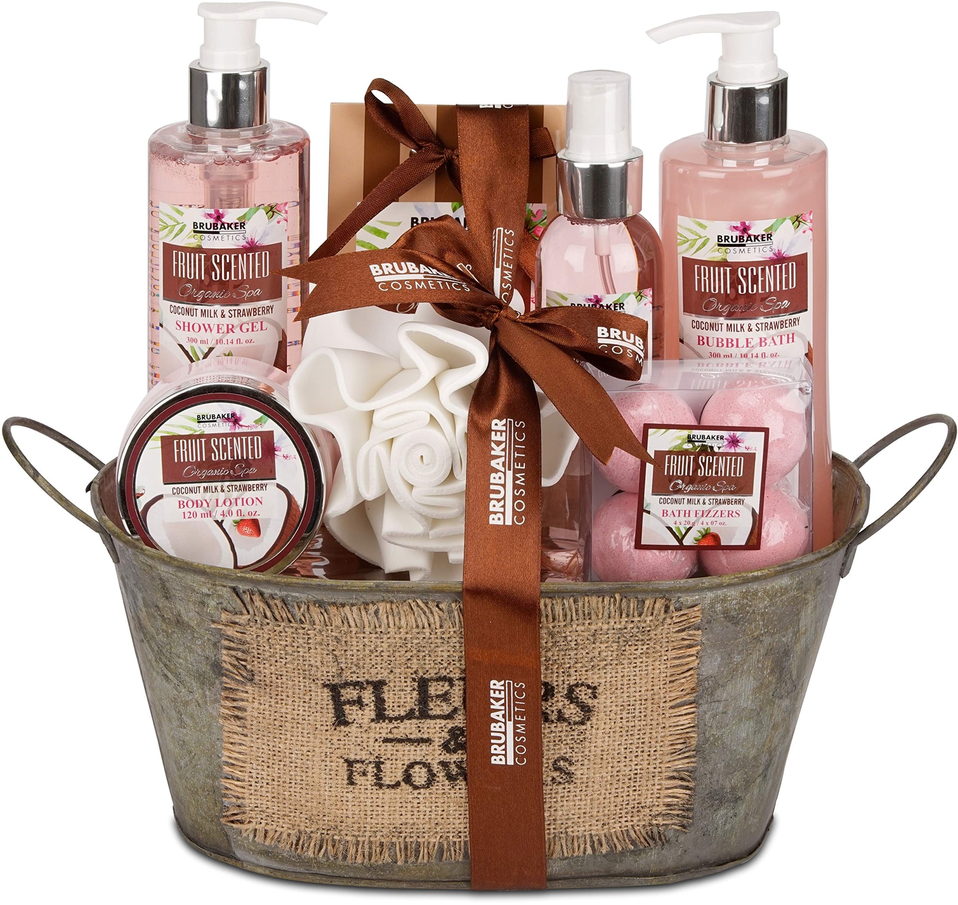 BRUBAKER Cosmetics - Coffret de bain & douche - Noix de coco / Fraise — vue 9