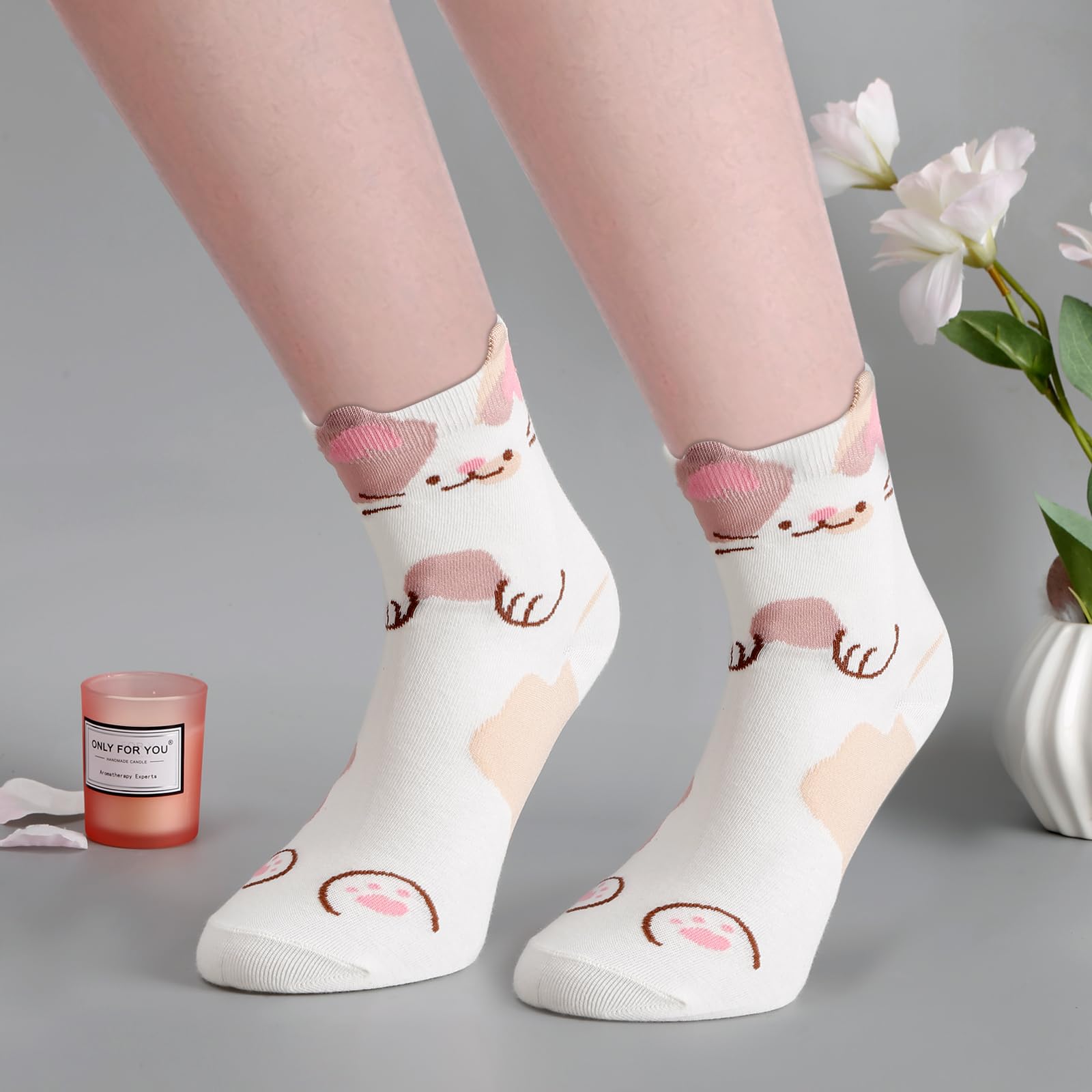 Qinhai Tasse Chat Coffret Femme Cadeau, Cadeau de Noël Original — vue 5