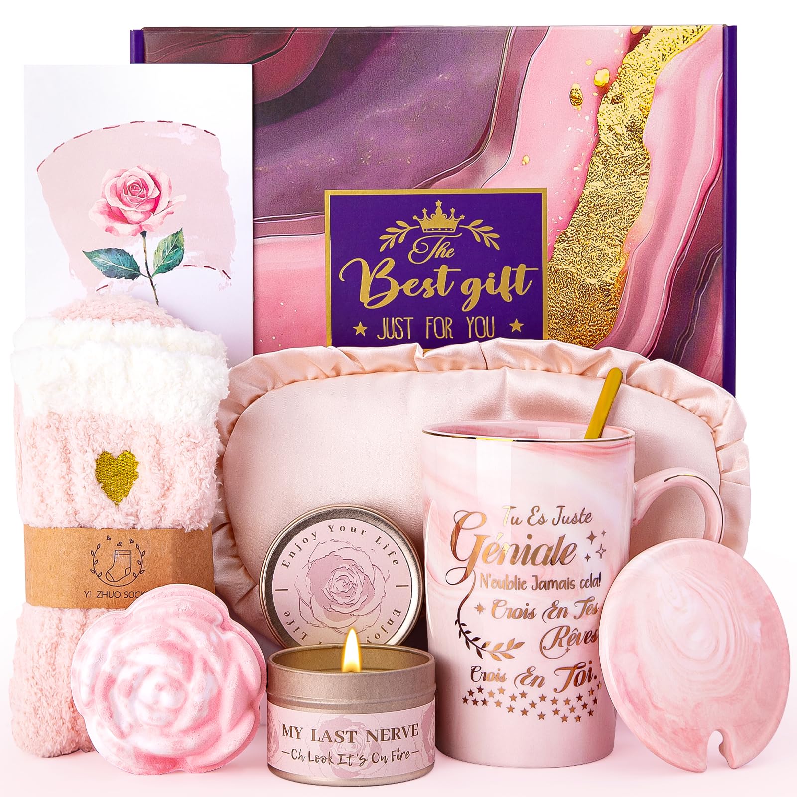 Cadeau Femme, Cadeau Anniversaire Noel Femme, 14oz Mug en Céramique Coffret