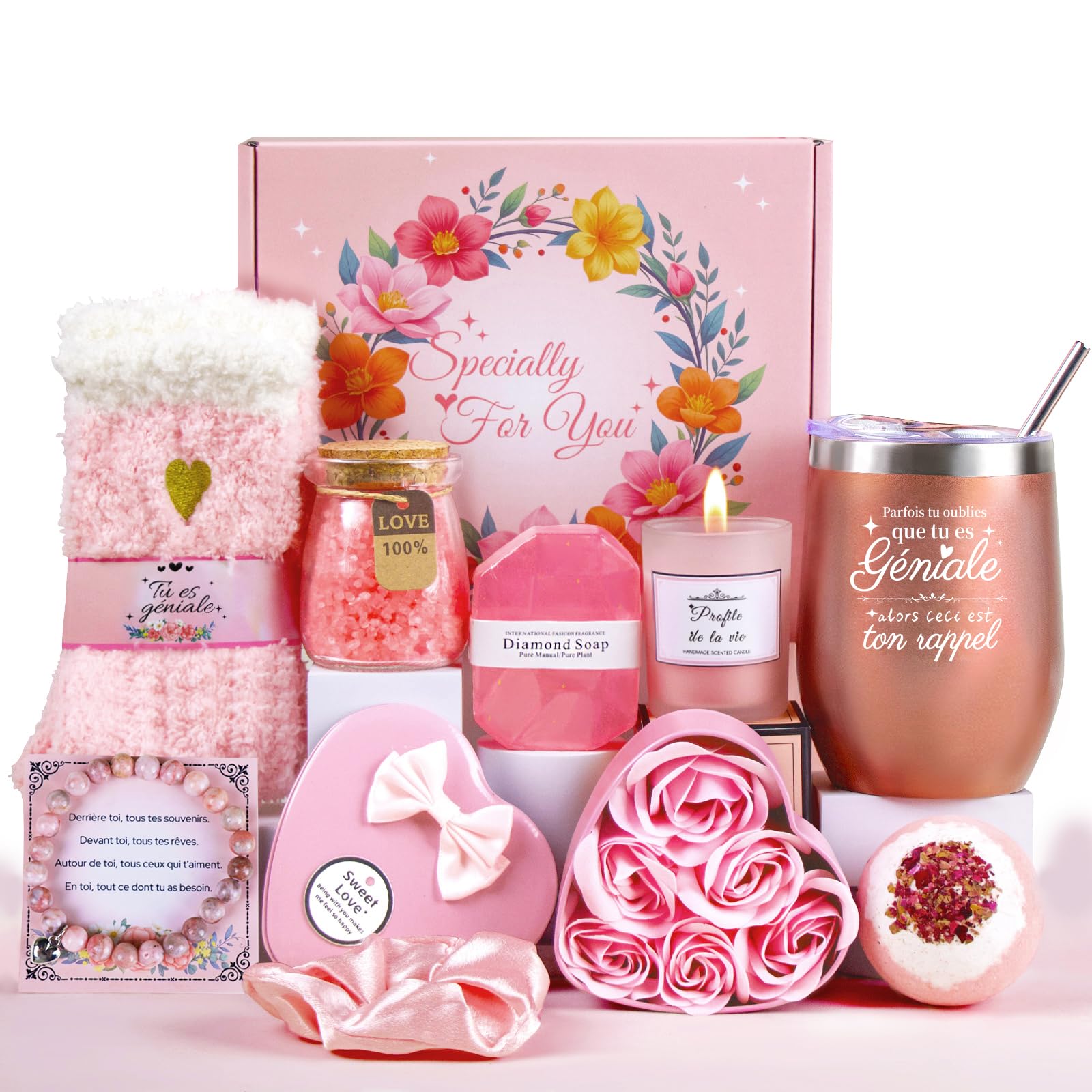 Cadeau Femme, Original Coffret Cadeau Anniversaire Femme Couple Maman Copine Amie