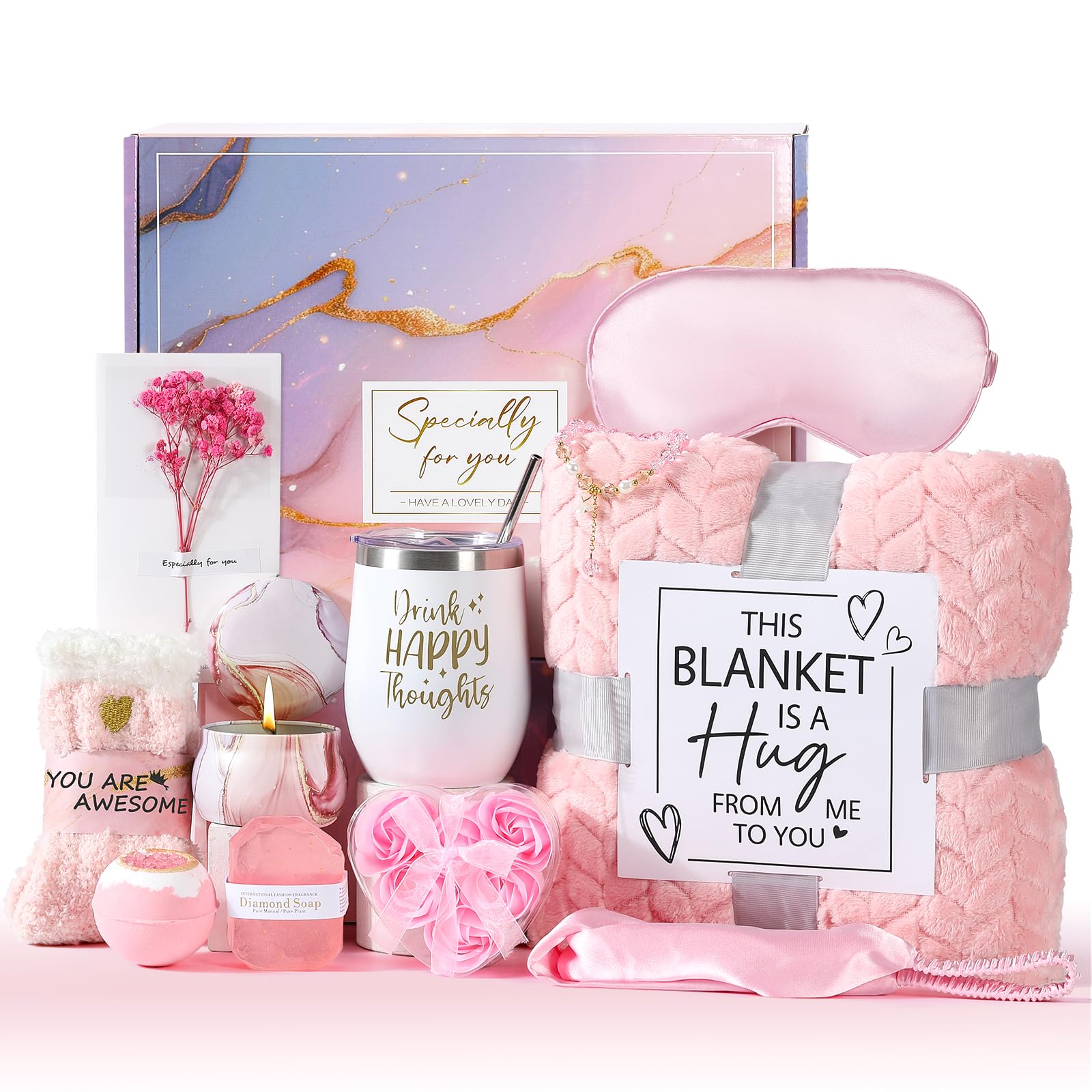 Coffret Cadeau Femme, Cadeau Anniversaire Femme, Idee Cadeau Anniversaire Ensemble