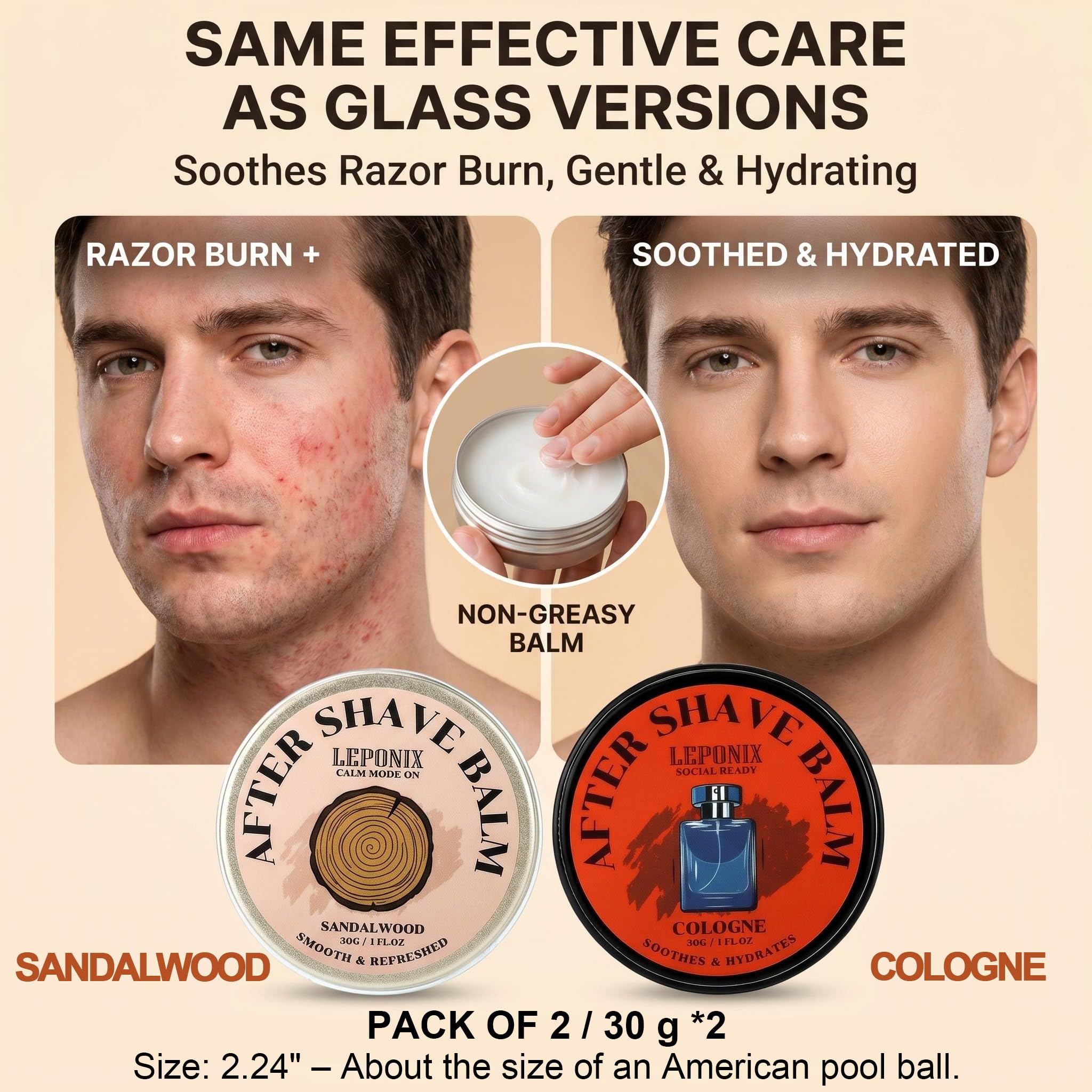 Coffret Rasage Homme avec Rasoir Droit, Pinceau et Bol à Raser — vue 5
