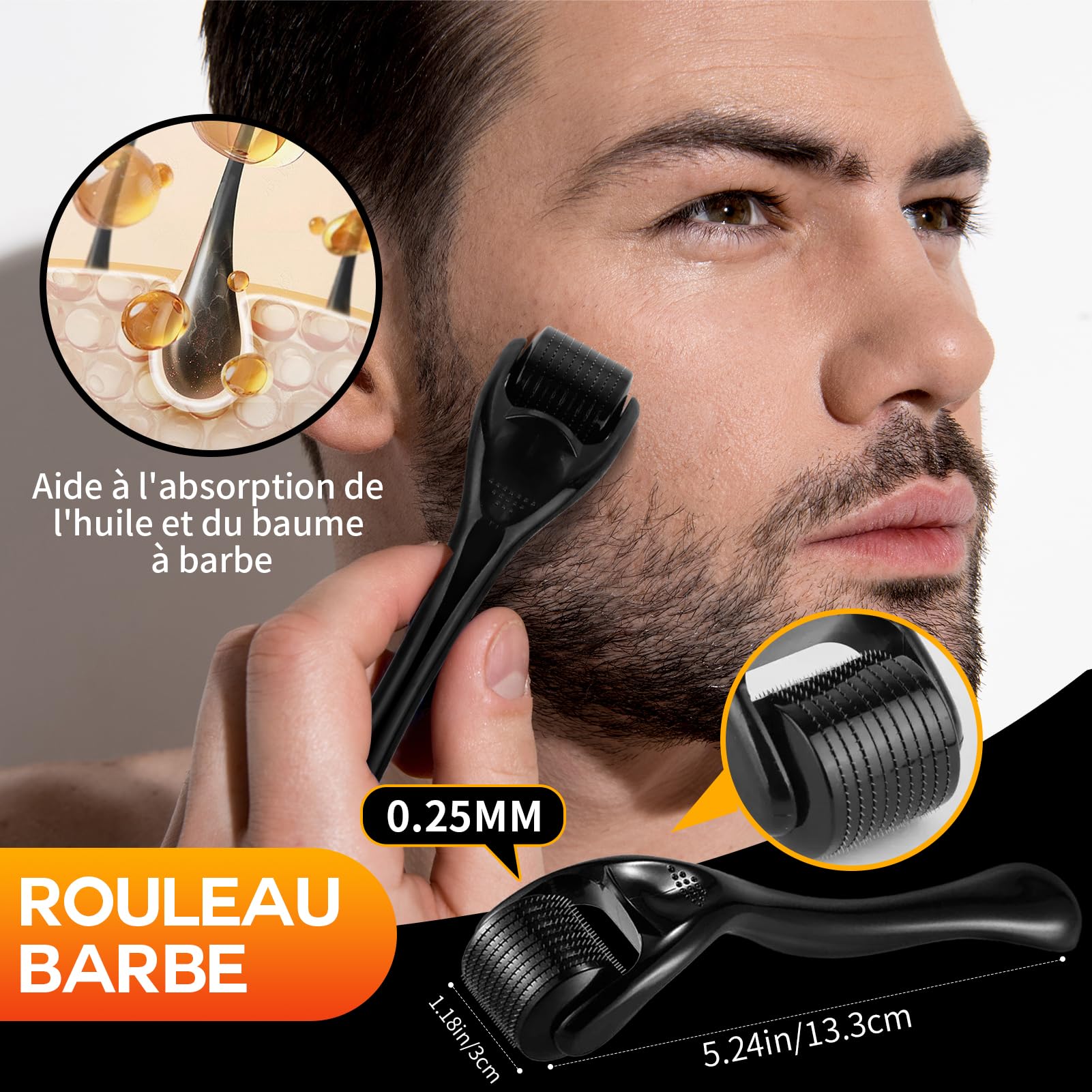 Kit Pousse Barbe Homme Du Nettoyage à L'entretien - Kit Soin Barbe Homme Avec Beard — vue 2