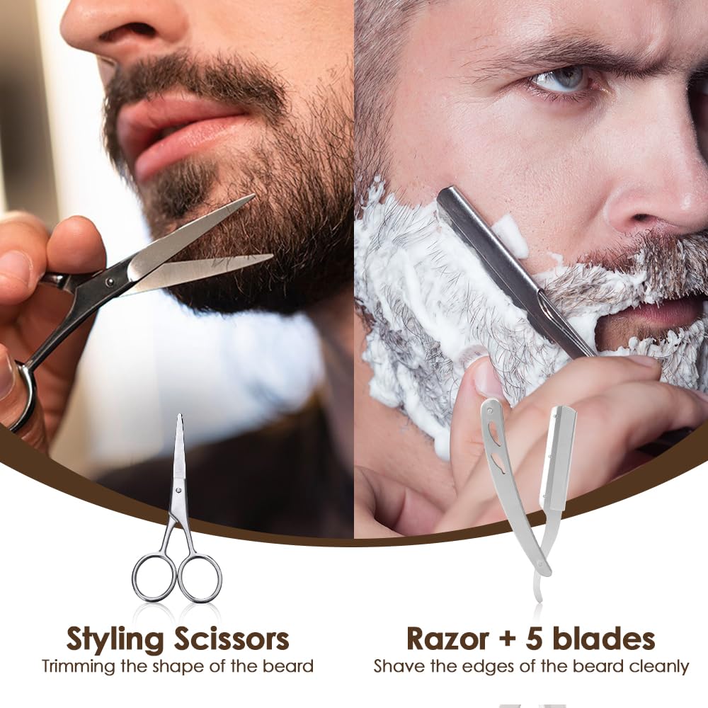 Kit Barbe Homme 10pcs - Bledras Kit de Soin Barbe Homme Complet — vue 6
