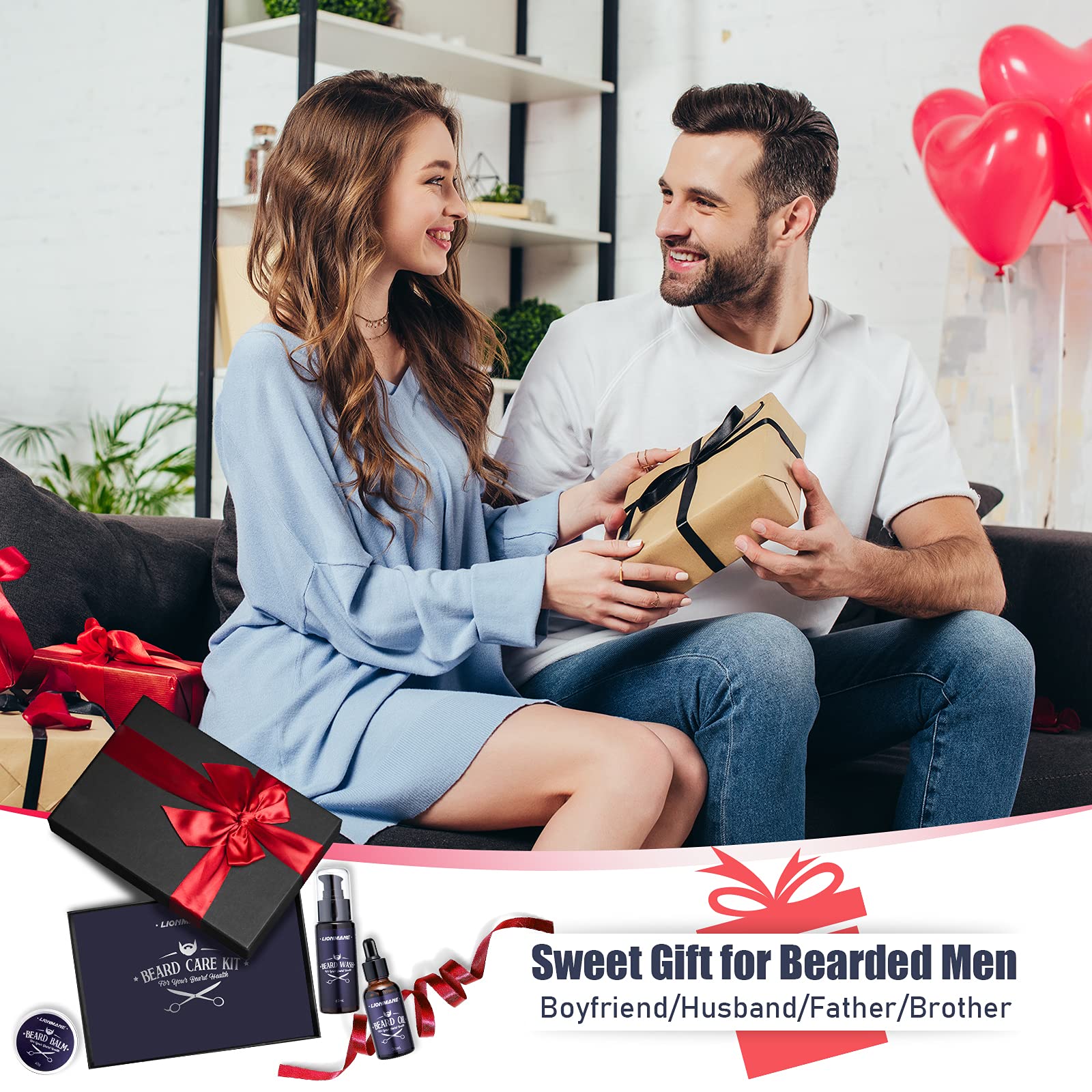 Soin Barbe Homme, Coffret Barbe Homme, Kit de barbe Homme, Cadeau Homme — vue 2