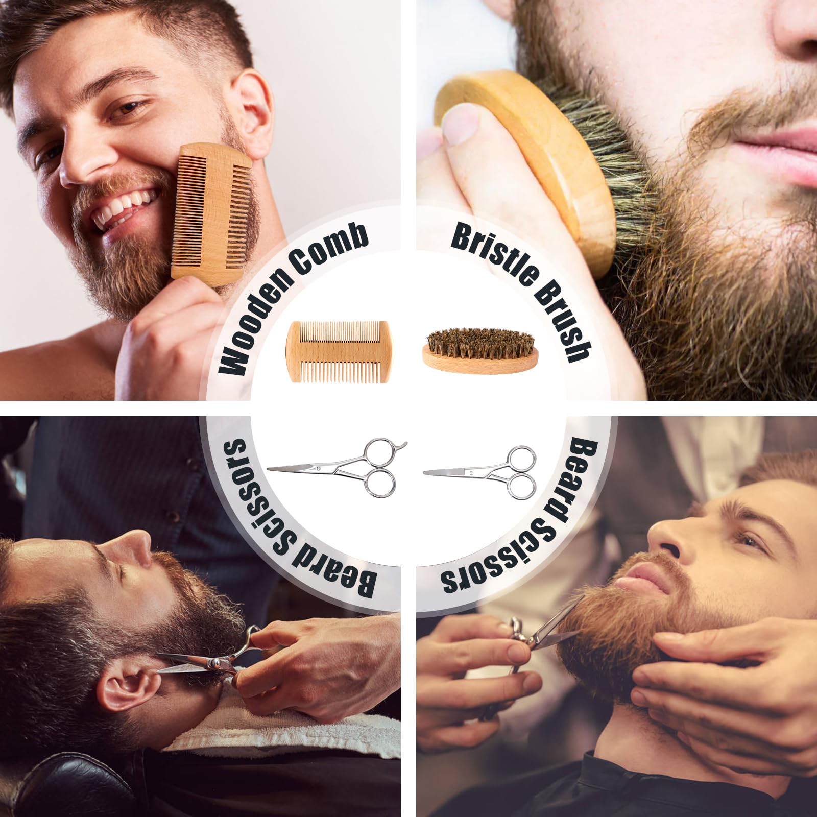 Soin Barbe Homme, Coffret Barbe Homme, Kit de barbe Homme, Cadeau Homme — vue 4