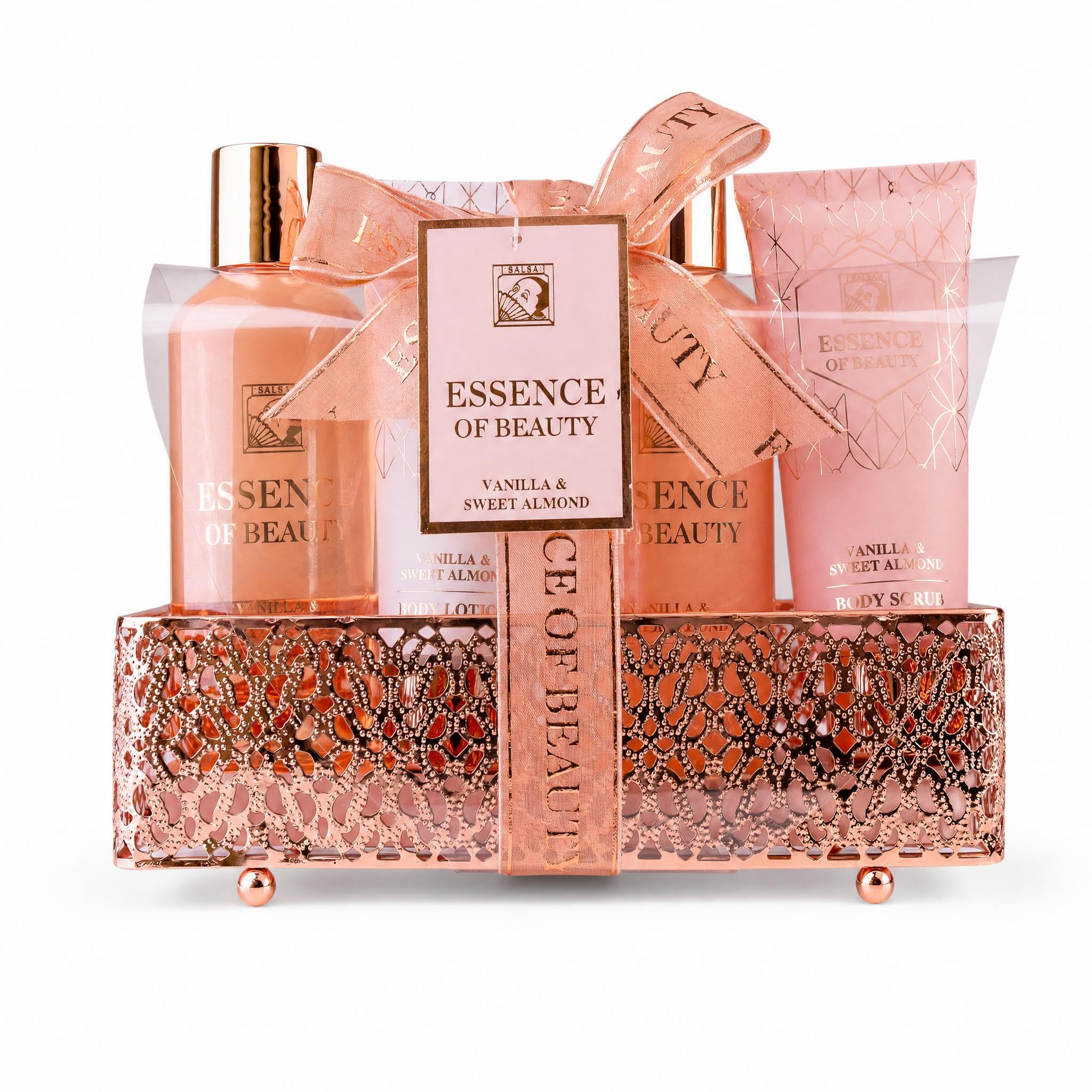 Accentra Coffret de bain ESSENCE OF BEAUTY rosé vanille amande douce