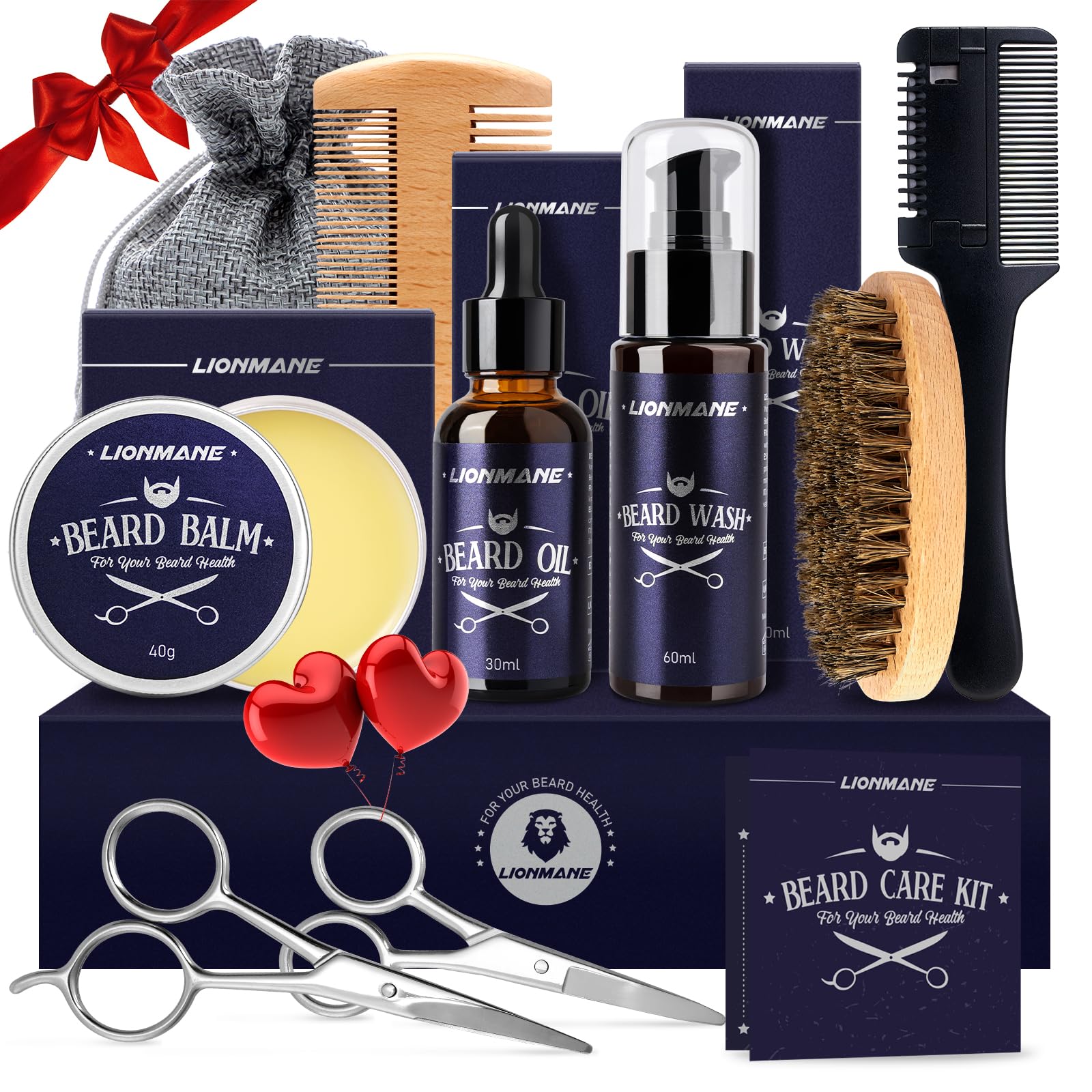 Soin Barbe Homme, Coffret Barbe Homme, Kit de barbe Homme, Cadeau Homme — vue 8