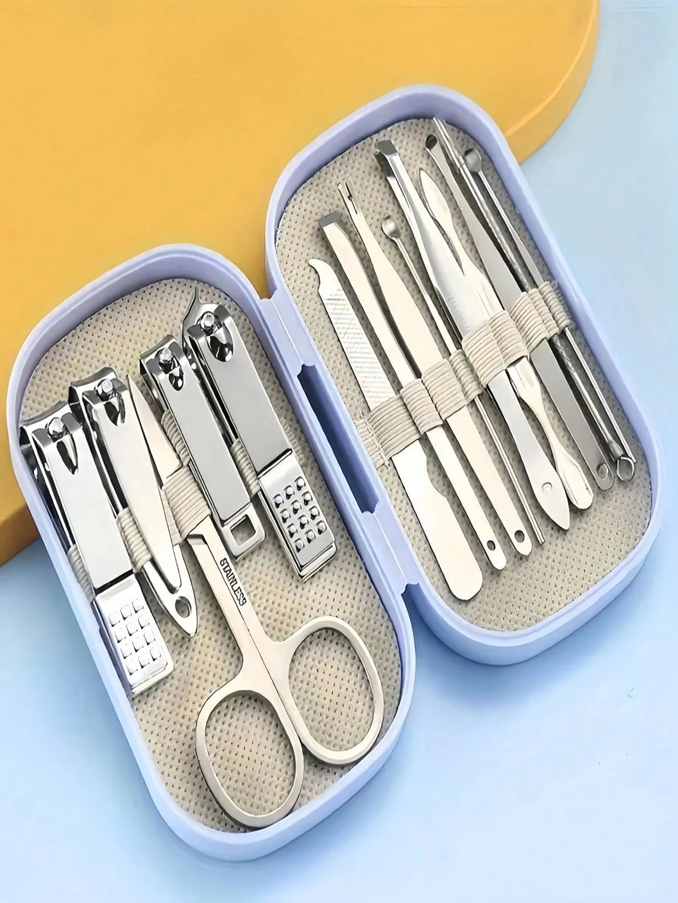 Ensemble de soins de manucure professionnel, ensemble de soins personnels pour femmes, — vue 5