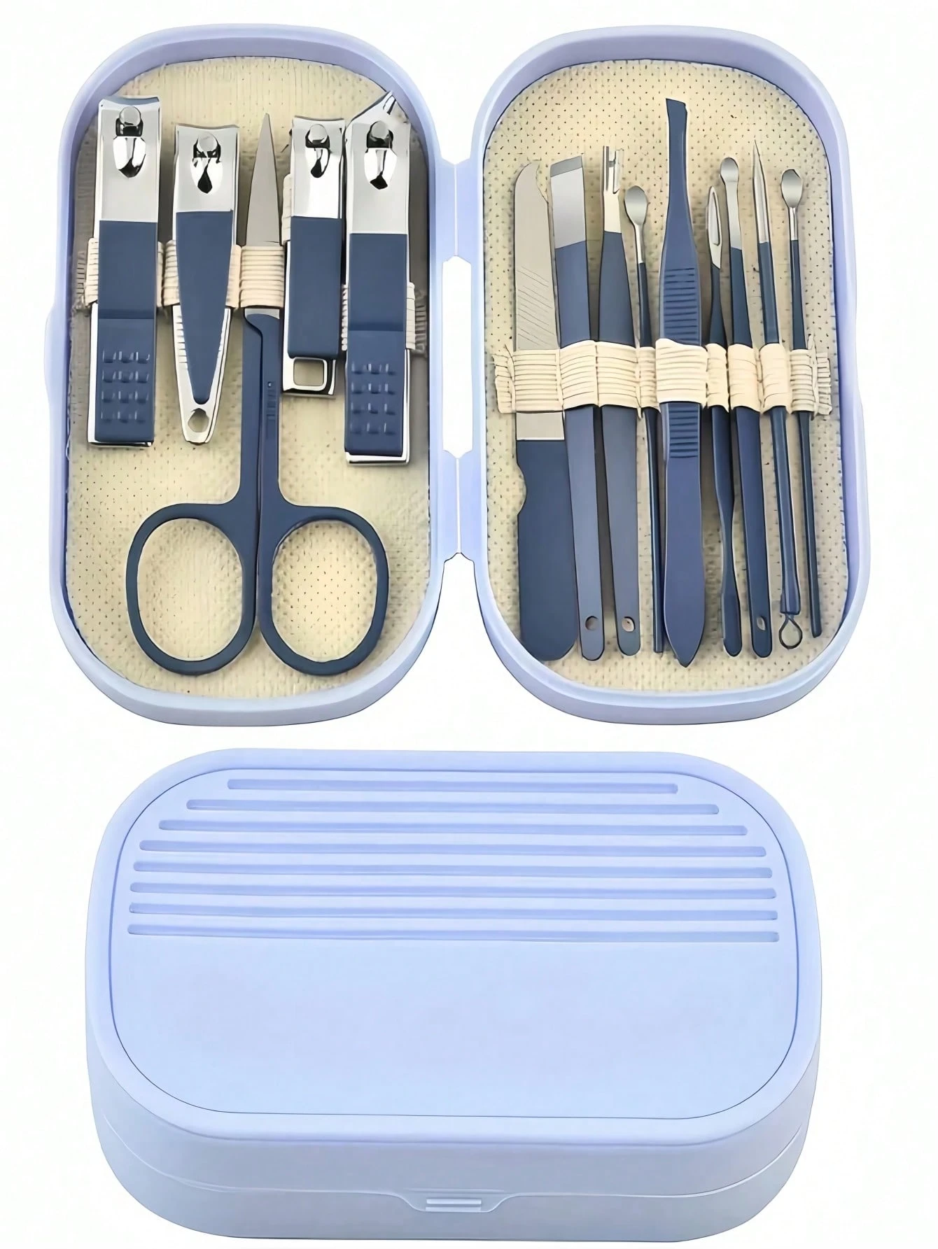 Ensemble de soins de manucure professionnel, ensemble de soins personnels pour femmes, — vue 7