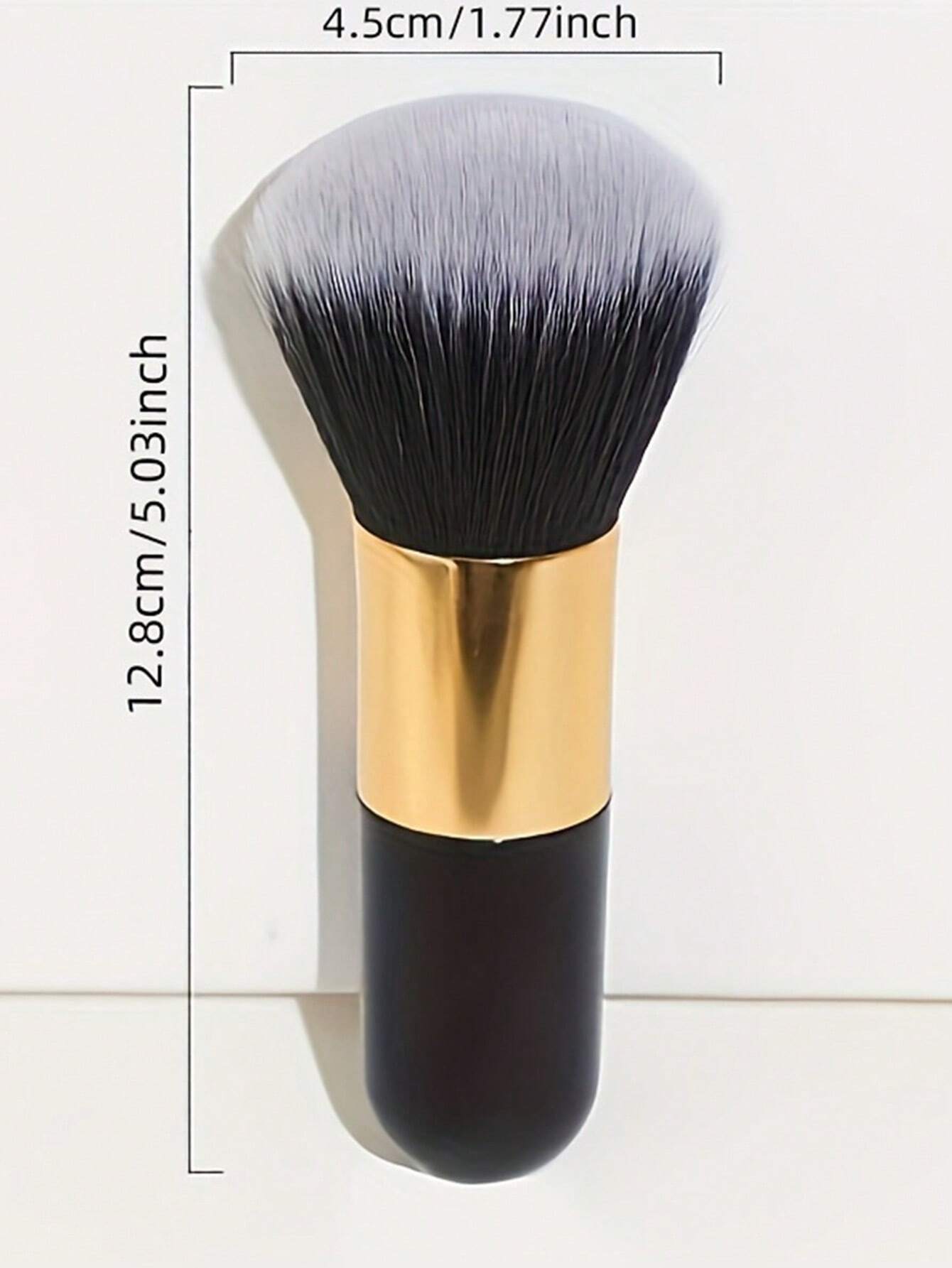 Pinceau de maquillage grande taille, pinceau multifonctionnel pour fond de teint, fard à — vue 5