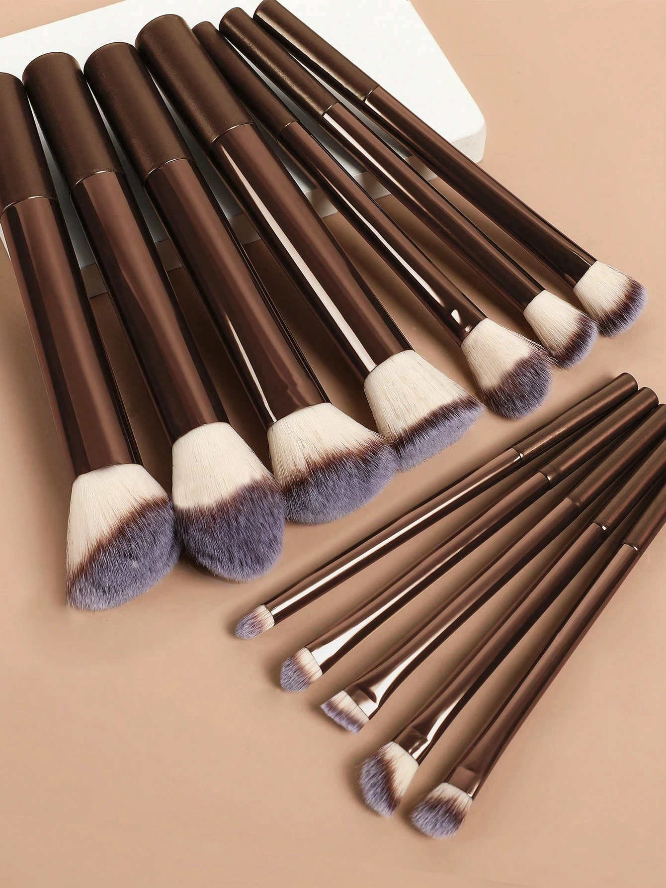 BAILIFOREVER 15 pièces Ensemble de pinceaux de maquillage de grande taille, Ensemble de — vue 4